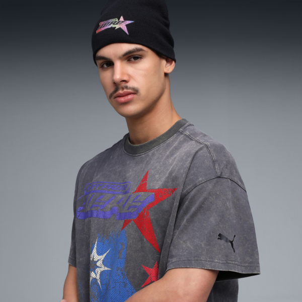 Remera estampada LaMelo Star Vision para hombre, Dusky Gray, large-ARG