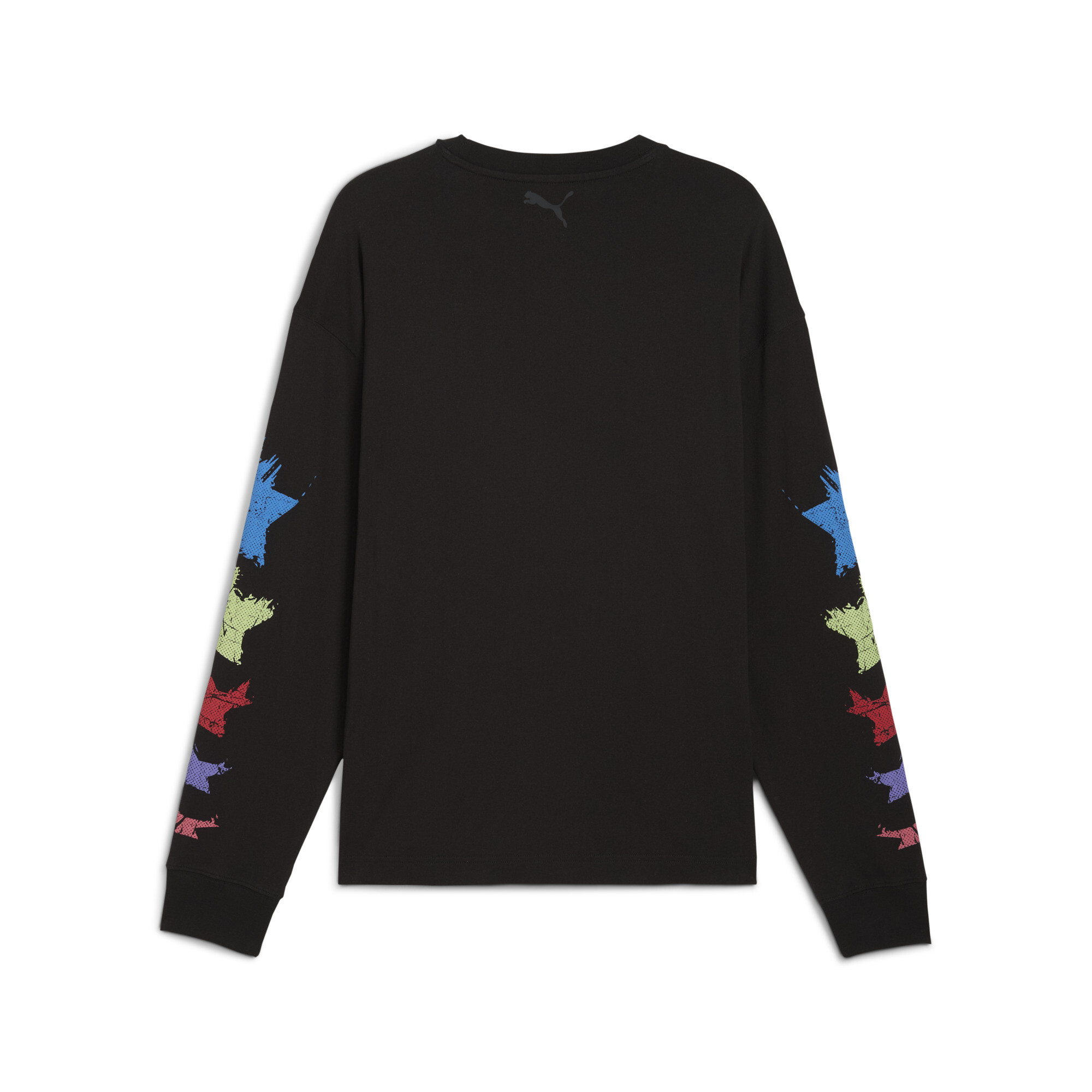 PUMA LaMelo Star Vision shirt met lange mouwen voor Heren, Zwart, Maat M thumbnail 2