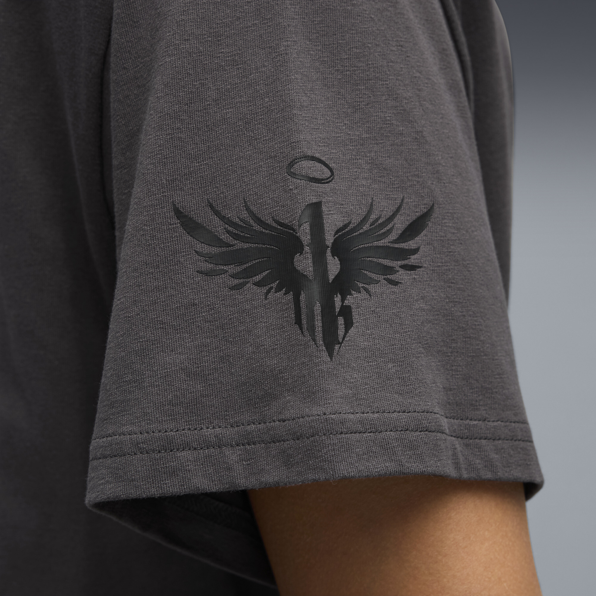 PUMA LaMelo Supernova T-shirt II voor Heren, Grijs, Maat 3XL thumbnail 4