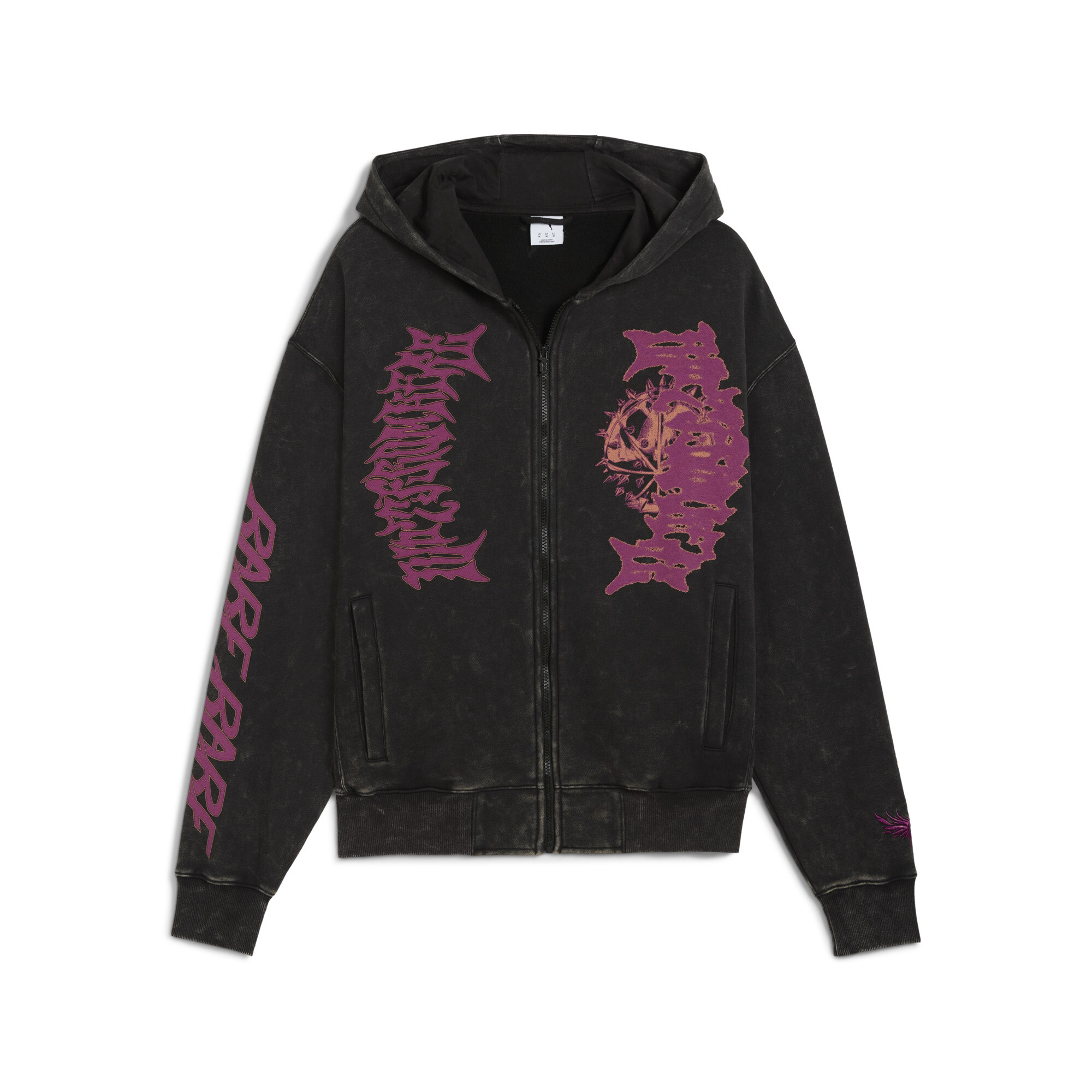 PUMA LaMelo Supernova hoodie met volledige rits voor Heren, Zwart, Maat XL thumbnail 3