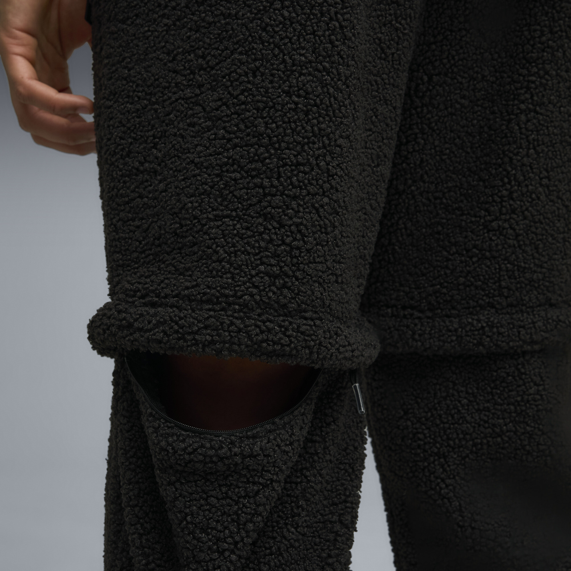 PUMA LaMelo Supernova Sherpa broek voor Heren, Zwart, Maat S thumbnail 7