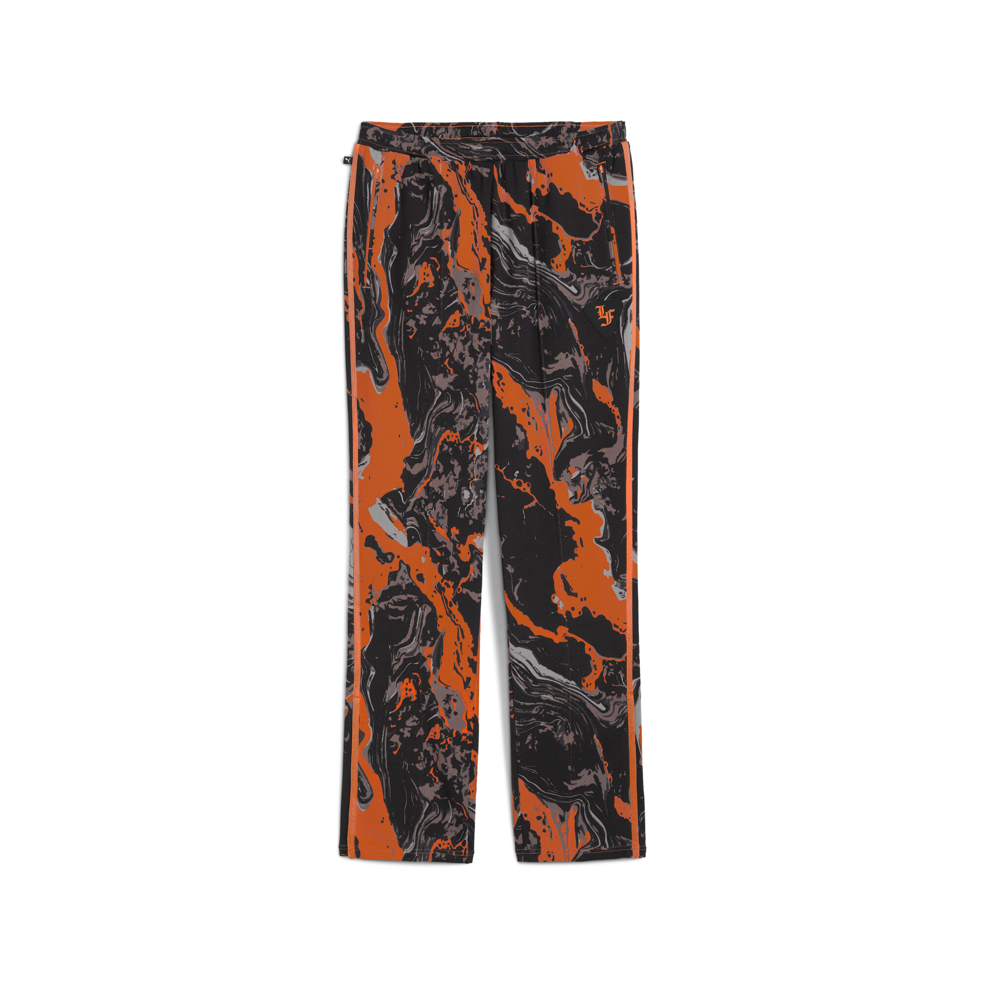 PUMA LAFRANCÃ HEEM Era joggingbroek voor Heren, Oranje, Maat S thumbnail 3