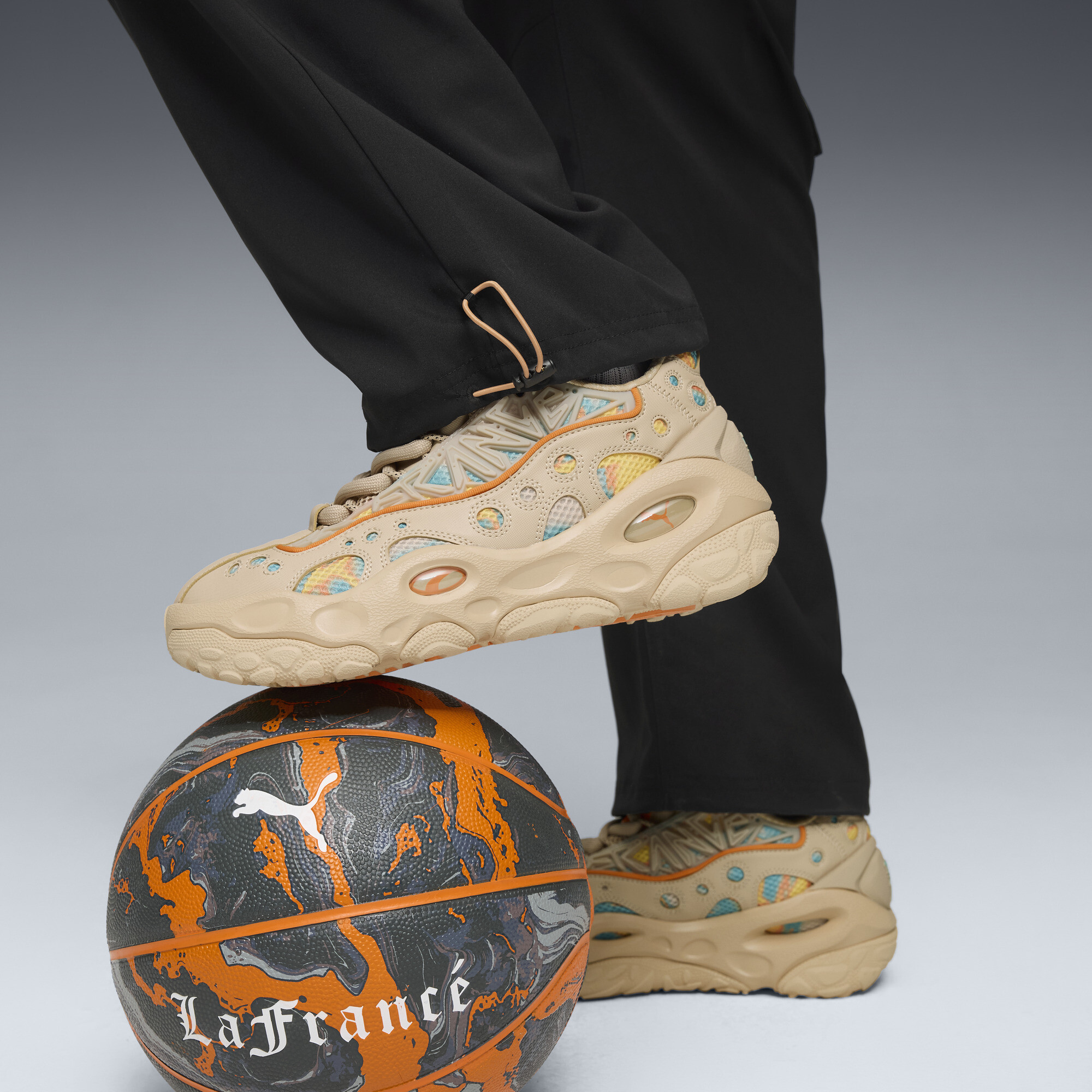 PUMA LAFRANCÃ HEEM cargobroek voor Heren, Zwart, Maat 3XL thumbnail 7