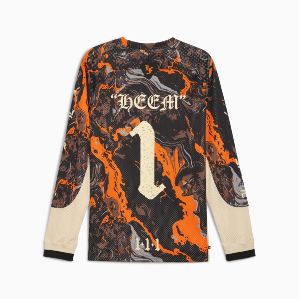 LAFRANCÉ HEEM Moto Jersey Men, Orange Glo-AOP, large-ZAF