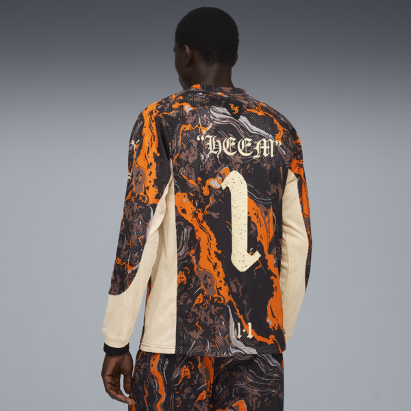 LAFRANCÉ HEEM Moto Jersey Men, Orange Glo-AOP, large-ZAF