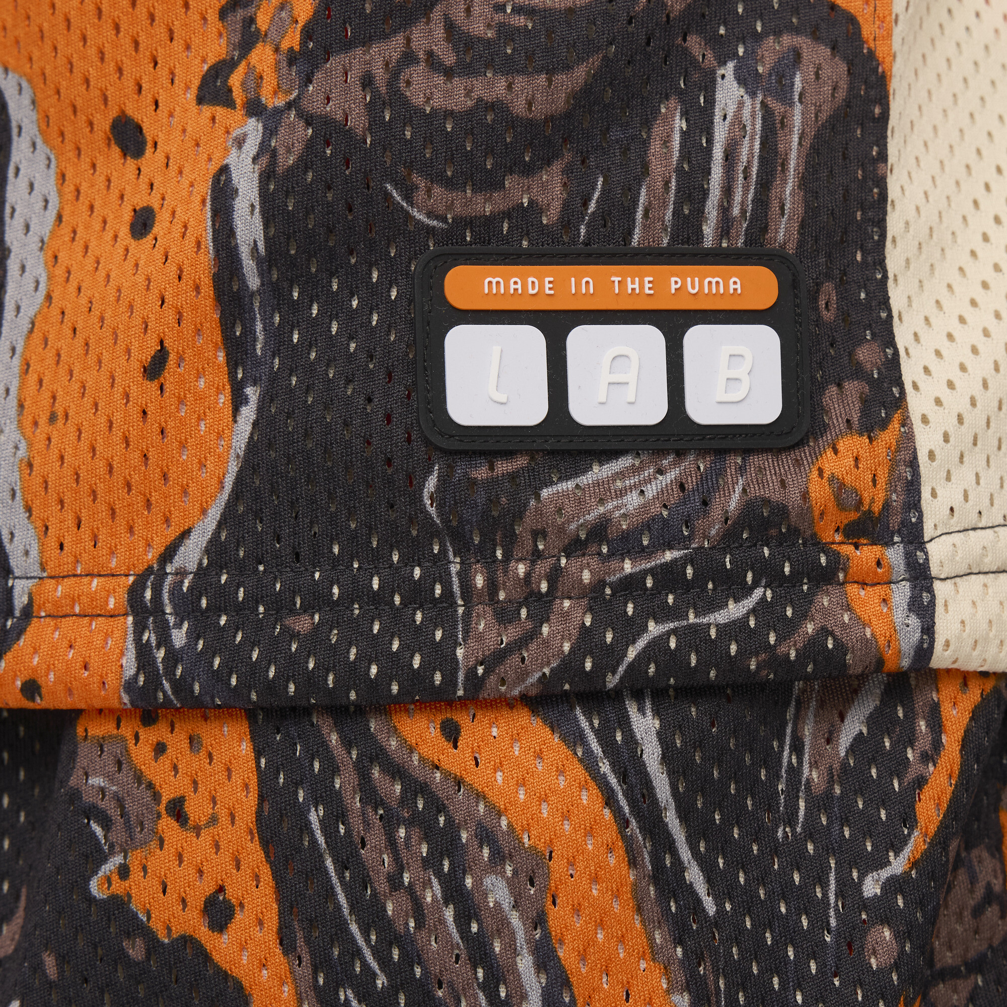 PUMA LaFrancÃ© HEEM Moto Jersey voor Heren, Oranje, Maat XXL thumbnail 2