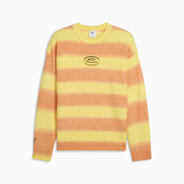 LAFRANCÉ HEEM Knit Sweater Men, Orange Glo, large-ZAF