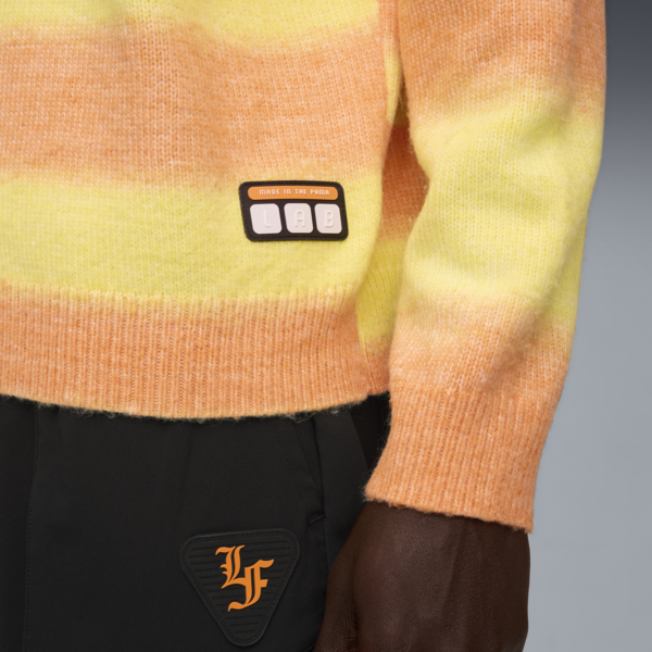 LAFRANCÉ HEEM Knit Sweater Men, Orange Glo, large-ZAF