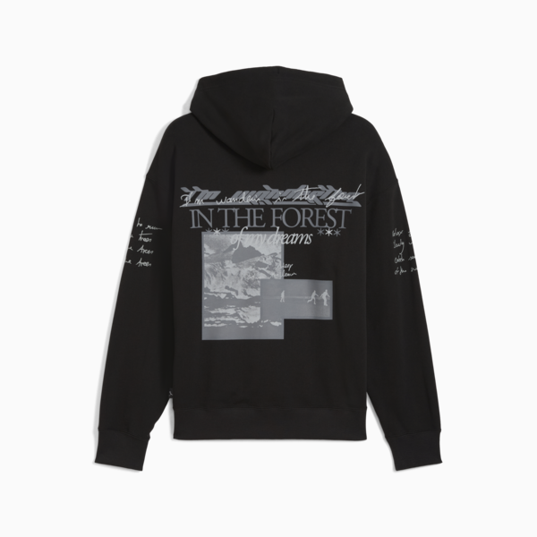 GRAPHIC Forest Hoodie Men, PUMA Black, large-ZAF