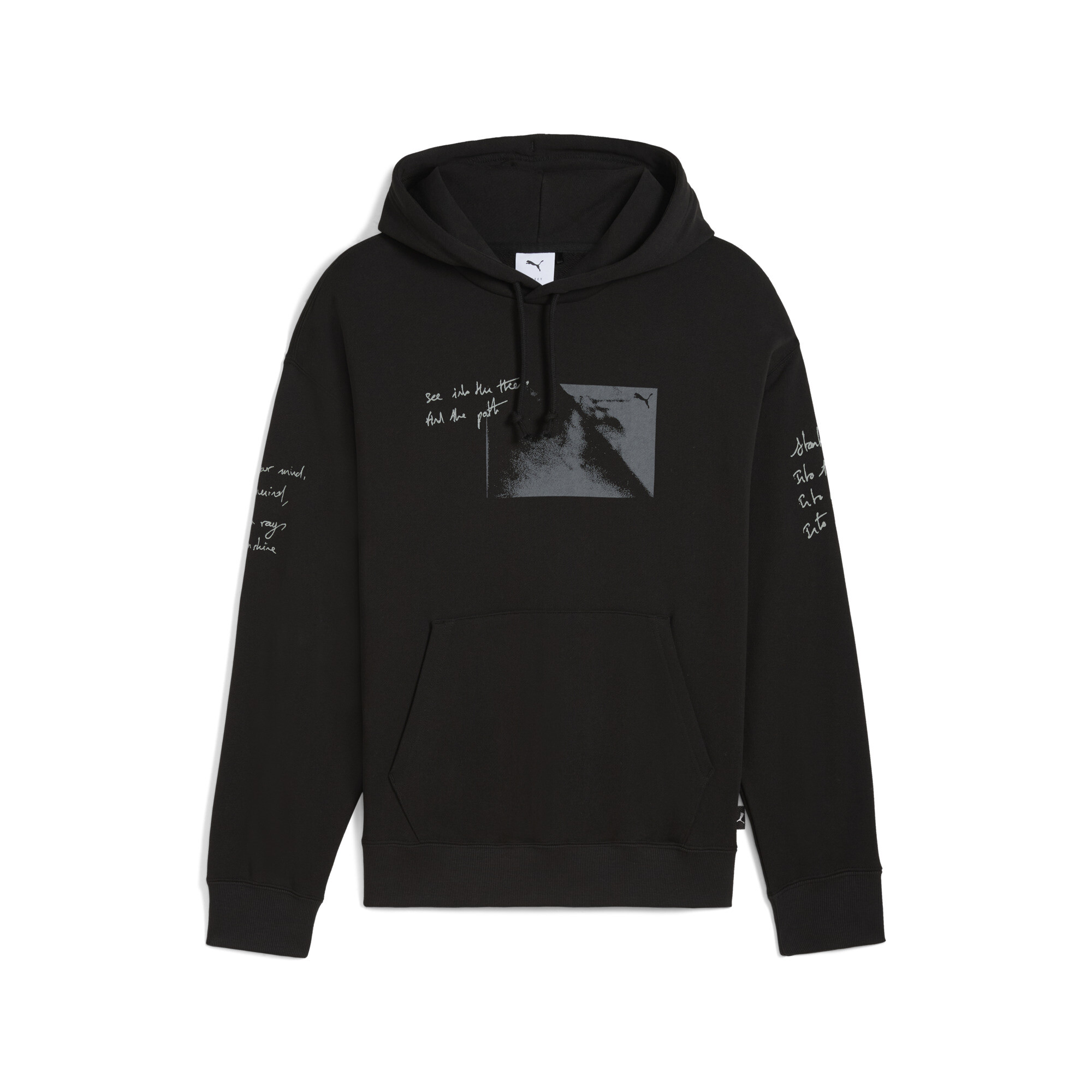 PUMA GRAPHIC Forest hoodie voor Heren, Zwart, Maat XL thumbnail 3