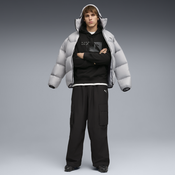 GRAPHIC Forest Hoodie Men, PUMA Black, large-ZAF