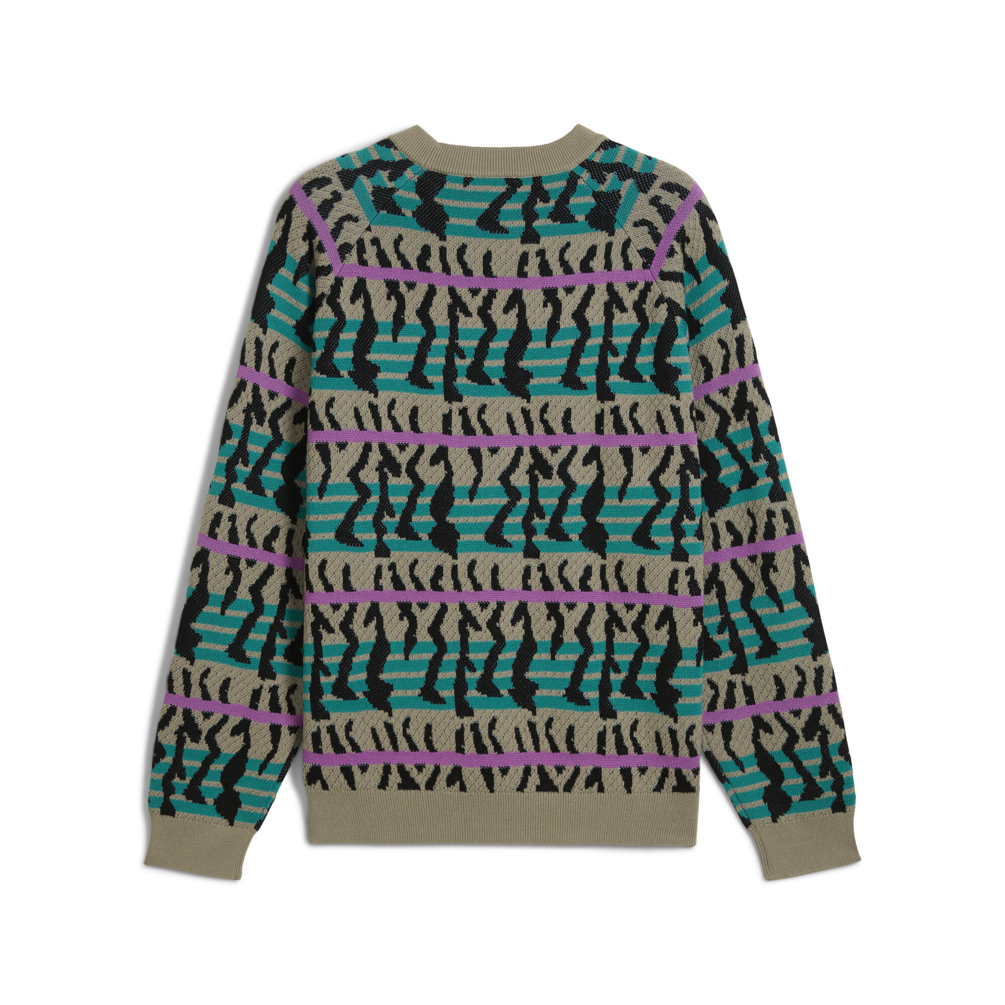 PUMA Special Items gebreide top met ronde hals voor Heren, Grijs, Maat XS thumbnail 2