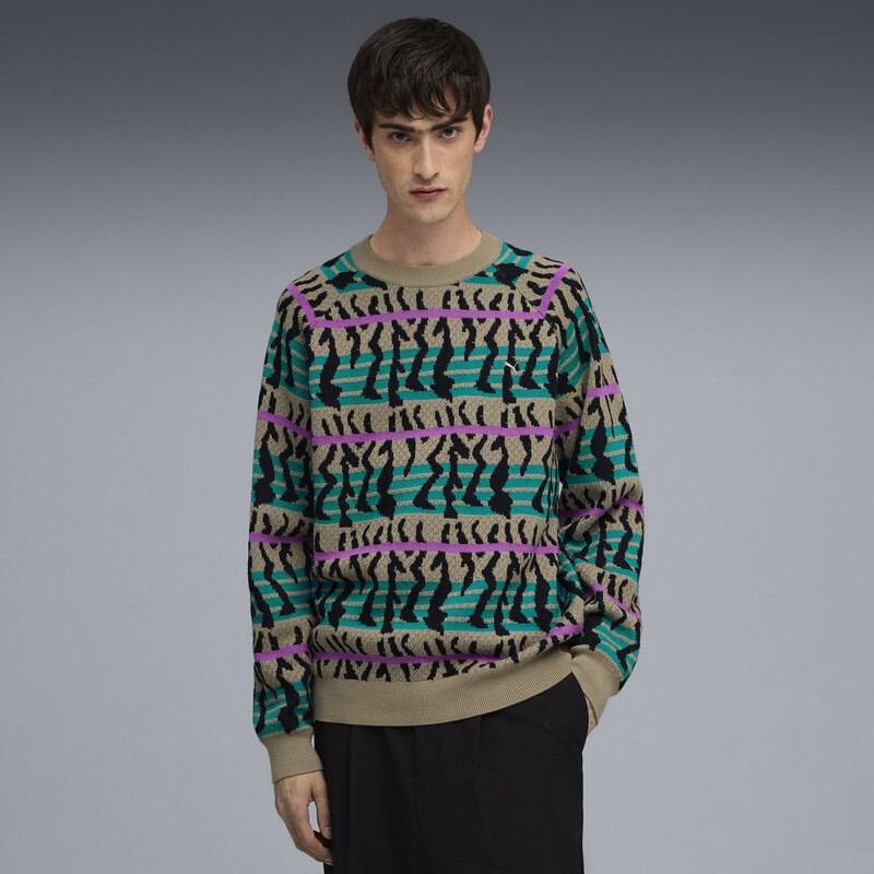 

Men's PUMA Special Items Knit Crew Sweater