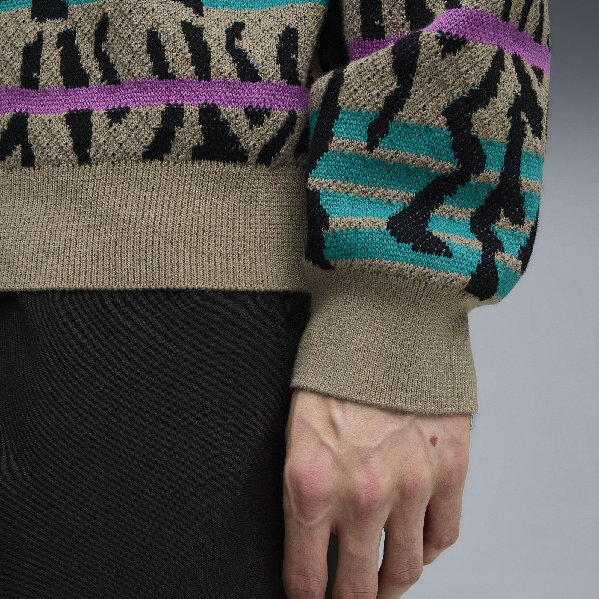 PUMA Special Items gebreide top met ronde hals voor Heren, Grijs, Maat XS thumbnail 4