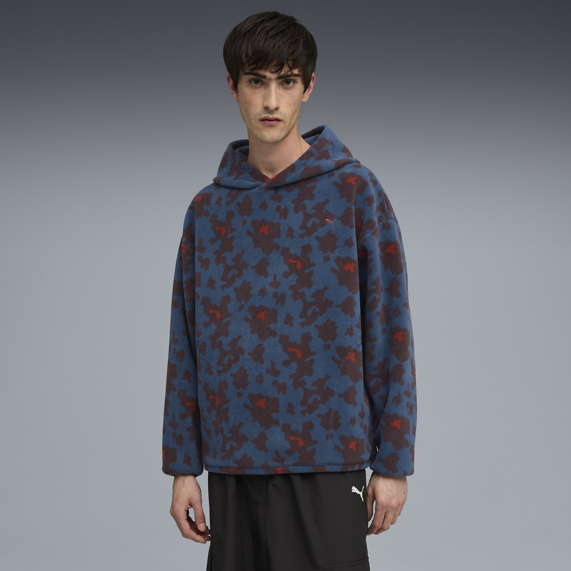 Худі Special Items All-Over Print Fleece Hoodie Men | Колір: Синій