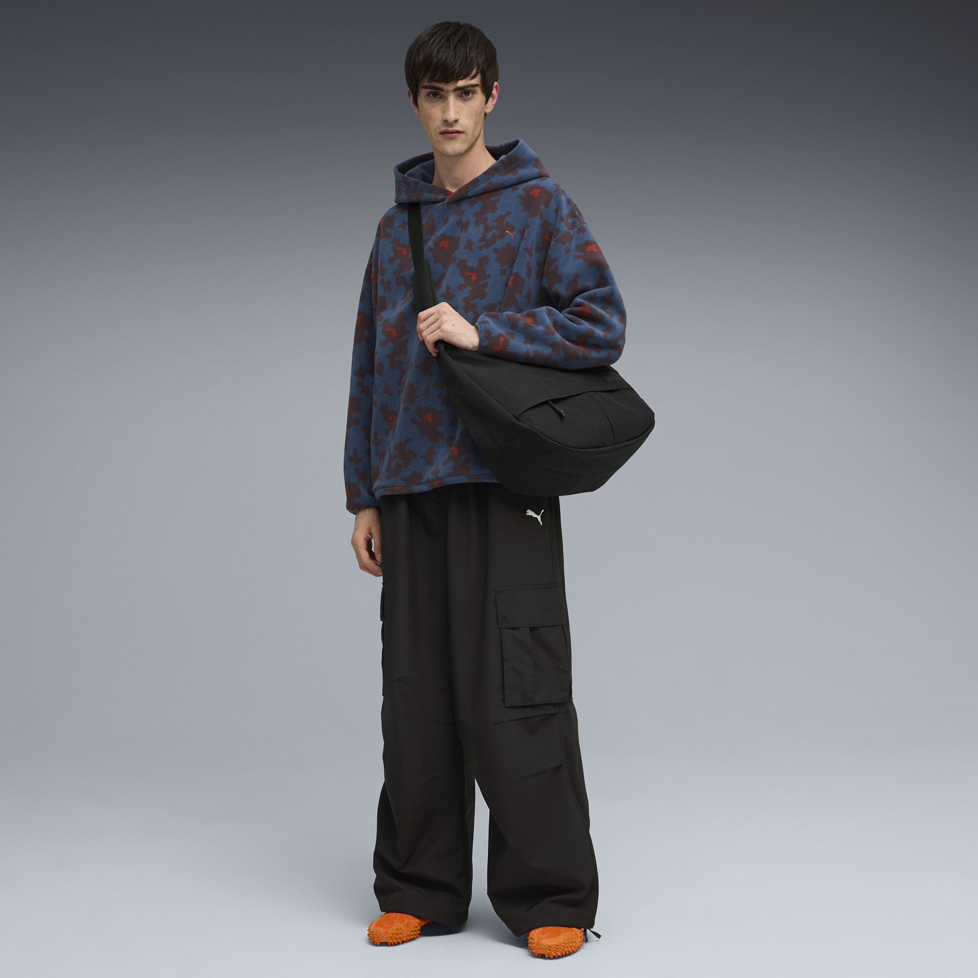 PUMA Special Items All-Over-Print fleece hoodie voor Heren, Grijs, Maat XXL thumbnail 6