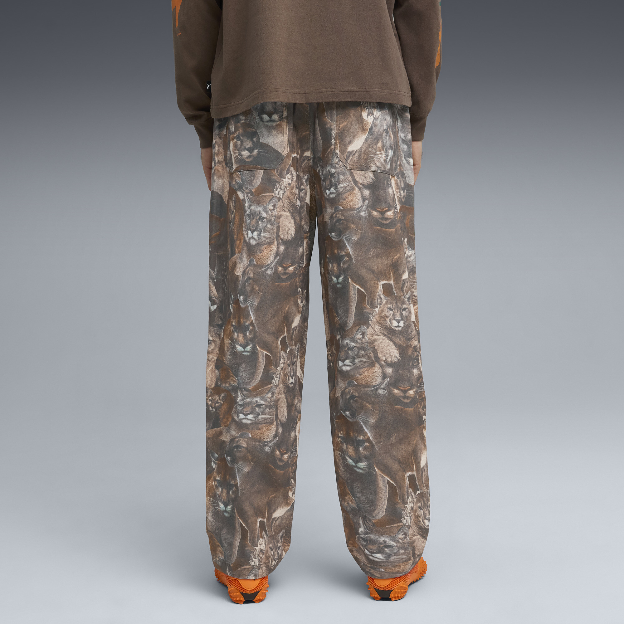 PUMA Special Items broek met all-over-print voor Heren, Brons, Maat XL thumbnail 5