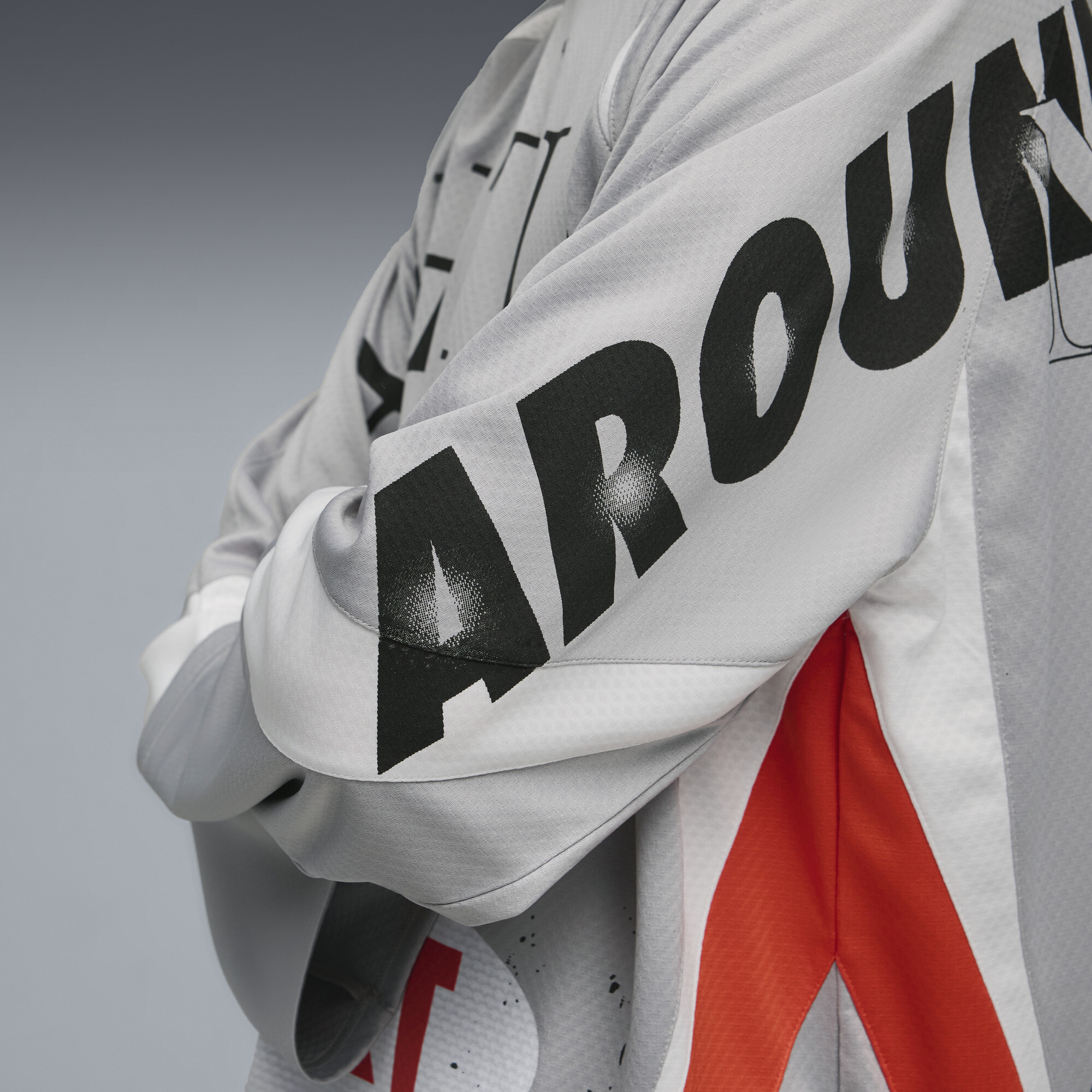 PUMA Nine To Five uniseks shirt met lange mouw, Grijs, Maat XS thumbnail 4