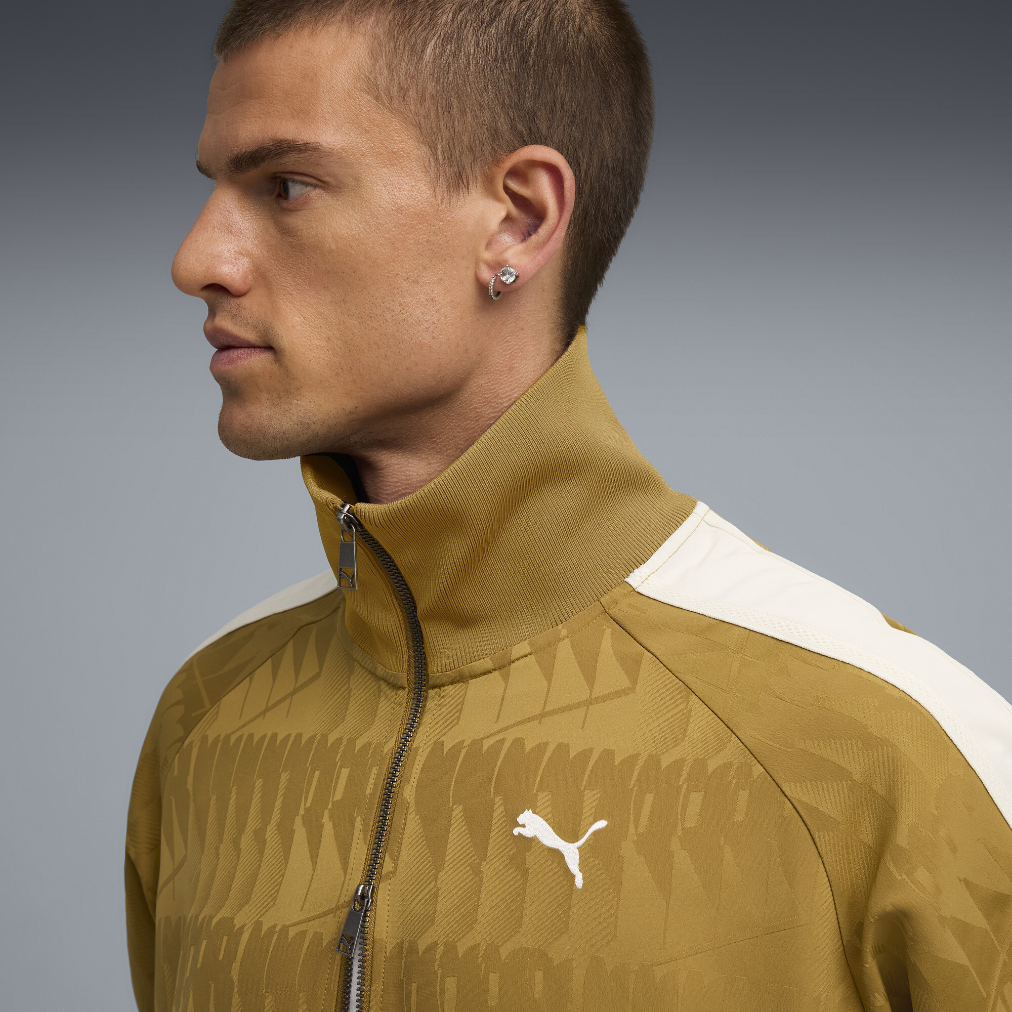 PUMA The NeverWorn VI T7 trainingsjack voor Heren, Grijs, Maat S thumbnail 7