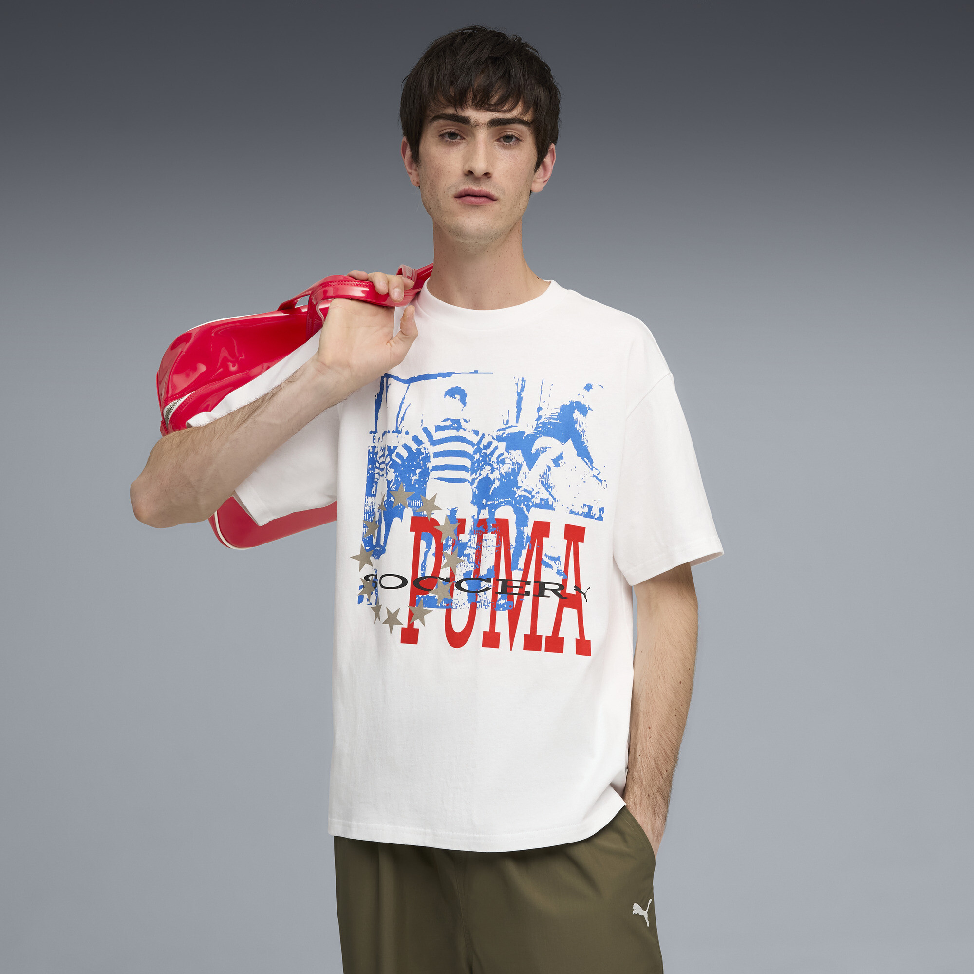 なみにー The NeverWorn VI Erkek Tişört | Beyaz | Puma | Sku: 632511_02
