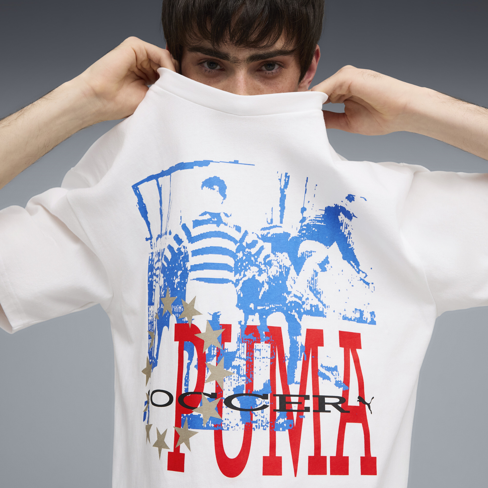 PUMA The NeverWorn VI T-shirt voor Heren, Wit, Maat XS thumbnail 7