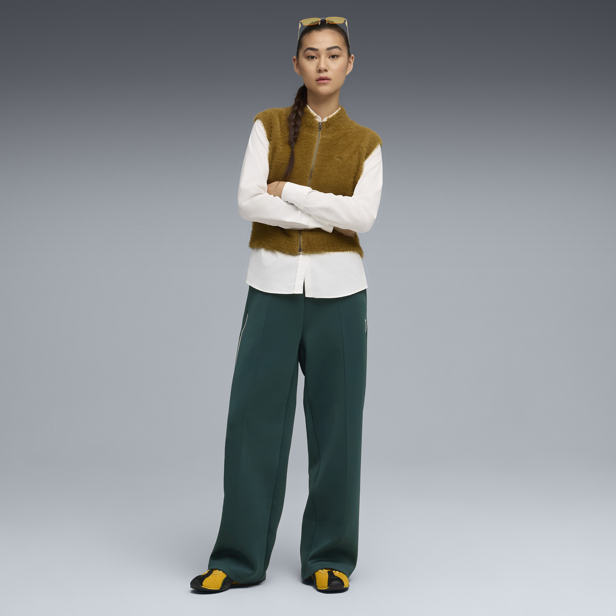 PUMA YONA spencer met volledige ritssluiting voor Dames, Maat XL thumbnail 6