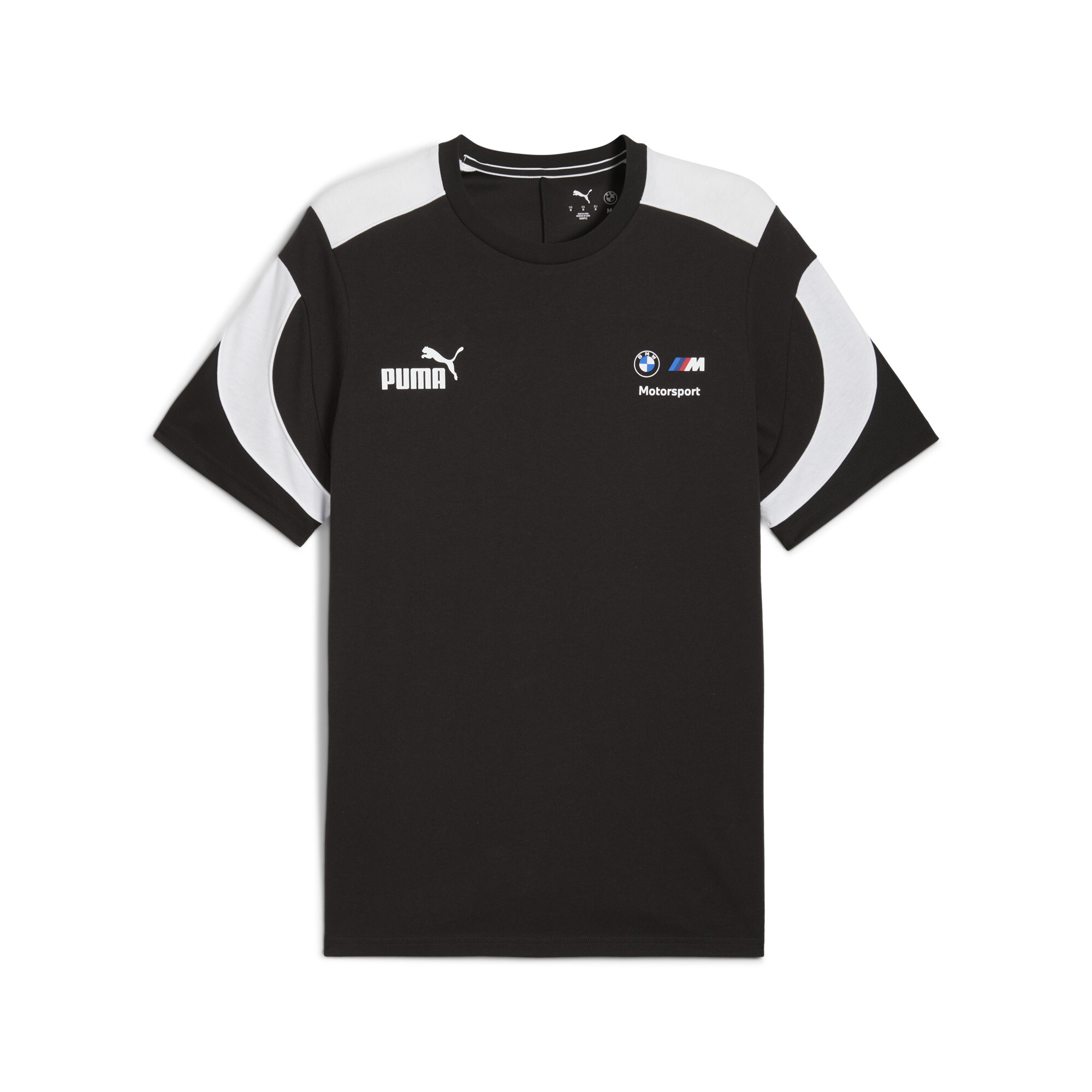 PUMA BMW MMS MT7+ T-shirt voor Heren, Zwart, Maat XS thumbnail 3