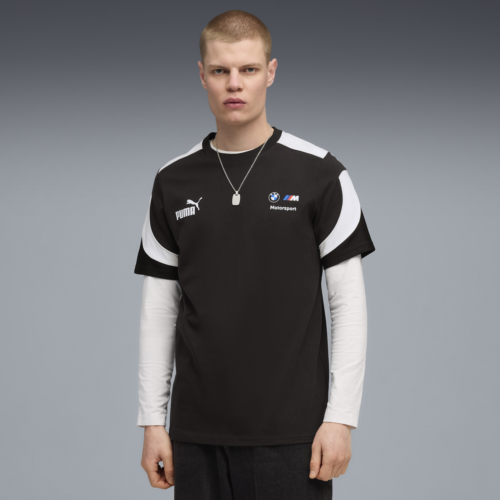 BMW MMS MT7+ Tee Men | black | PUMA South Africa
