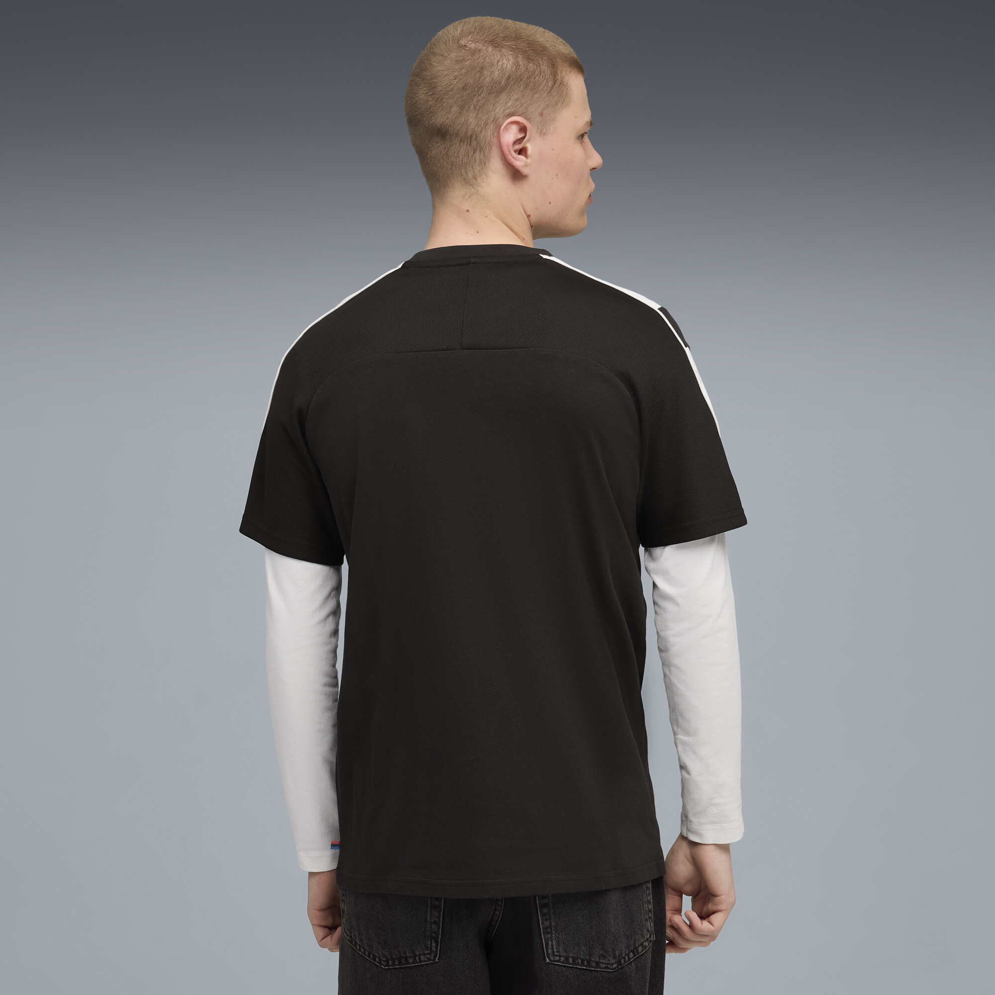 PUMA BMW MMS MT7+ T-shirt voor Heren, Zwart, Maat XS thumbnail 5