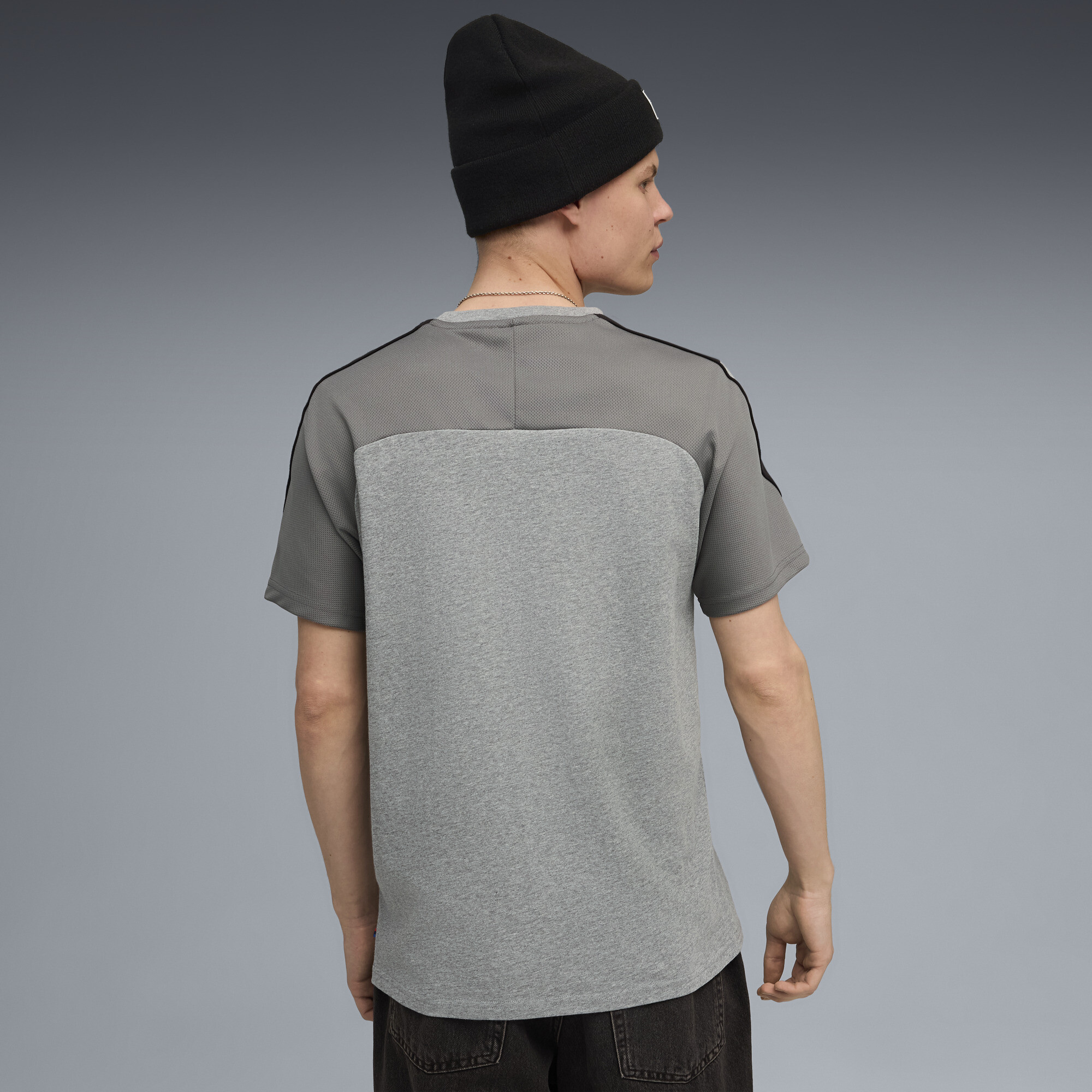 PUMA BMW MMS MT7+ T-shirt voor Heren, Grijs, Maat M thumbnail 5