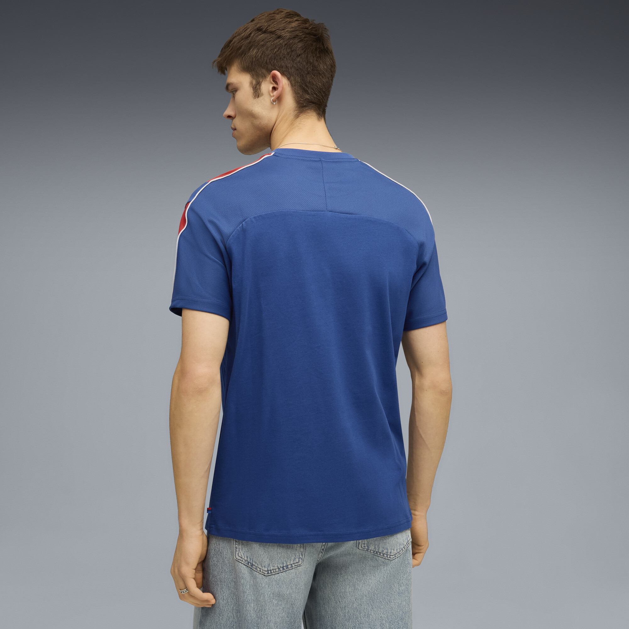 PUMA BMW MMS MT7+ T-shirt voor Heren, Blauw, Maat M thumbnail 5