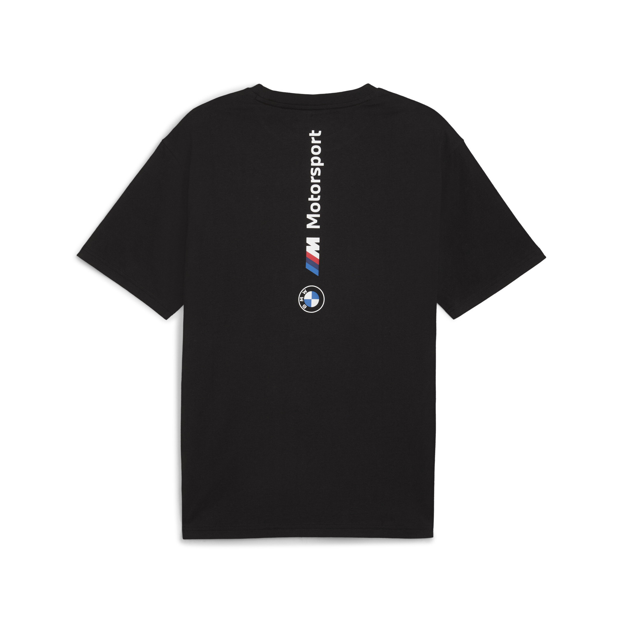 BMW M Motorsport Essentials+ T-shirt met logo voor Heren, Zwart, Maat S | PUMA
