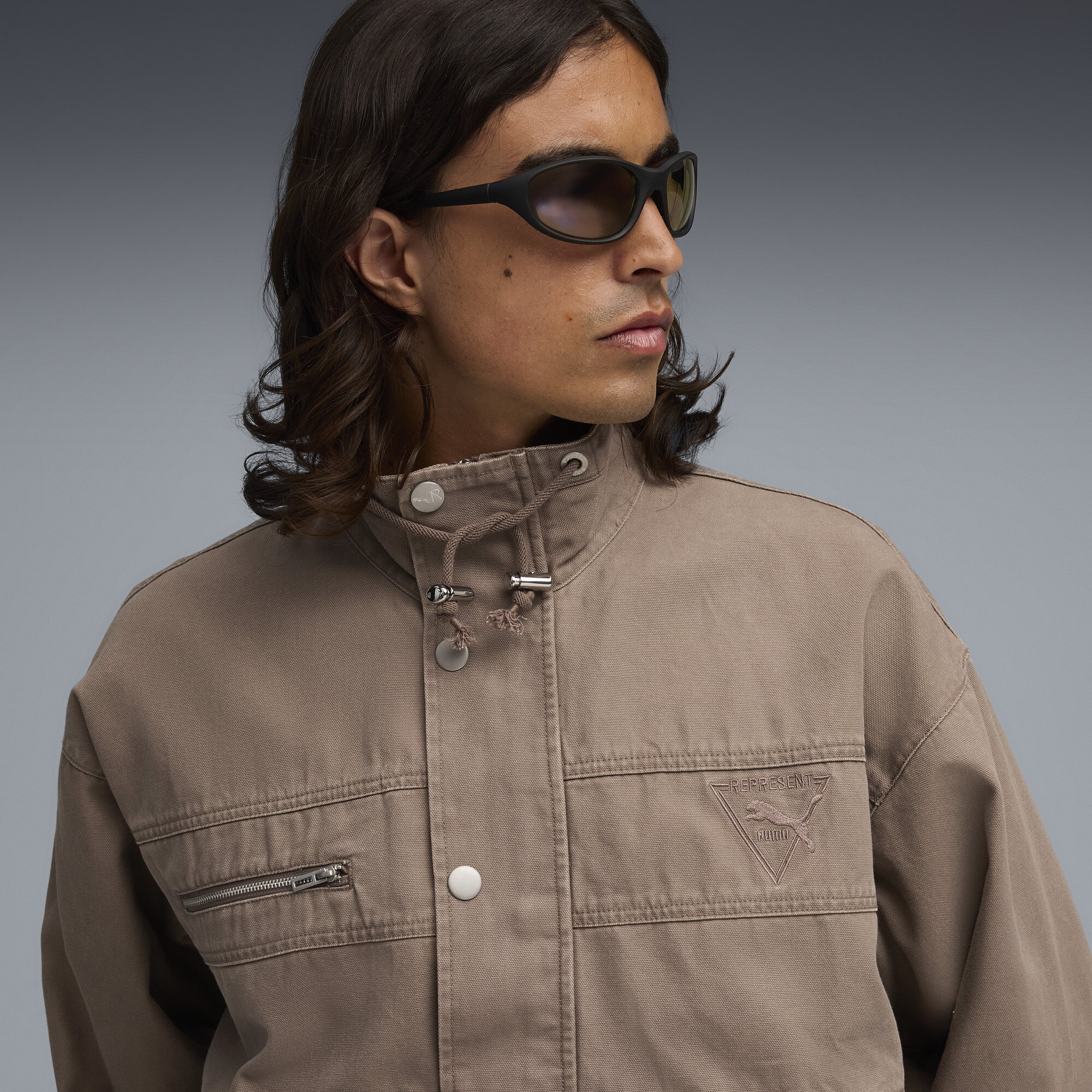 PUMA x REPRESENT jack voor Heren, Maat XXL thumbnail 4