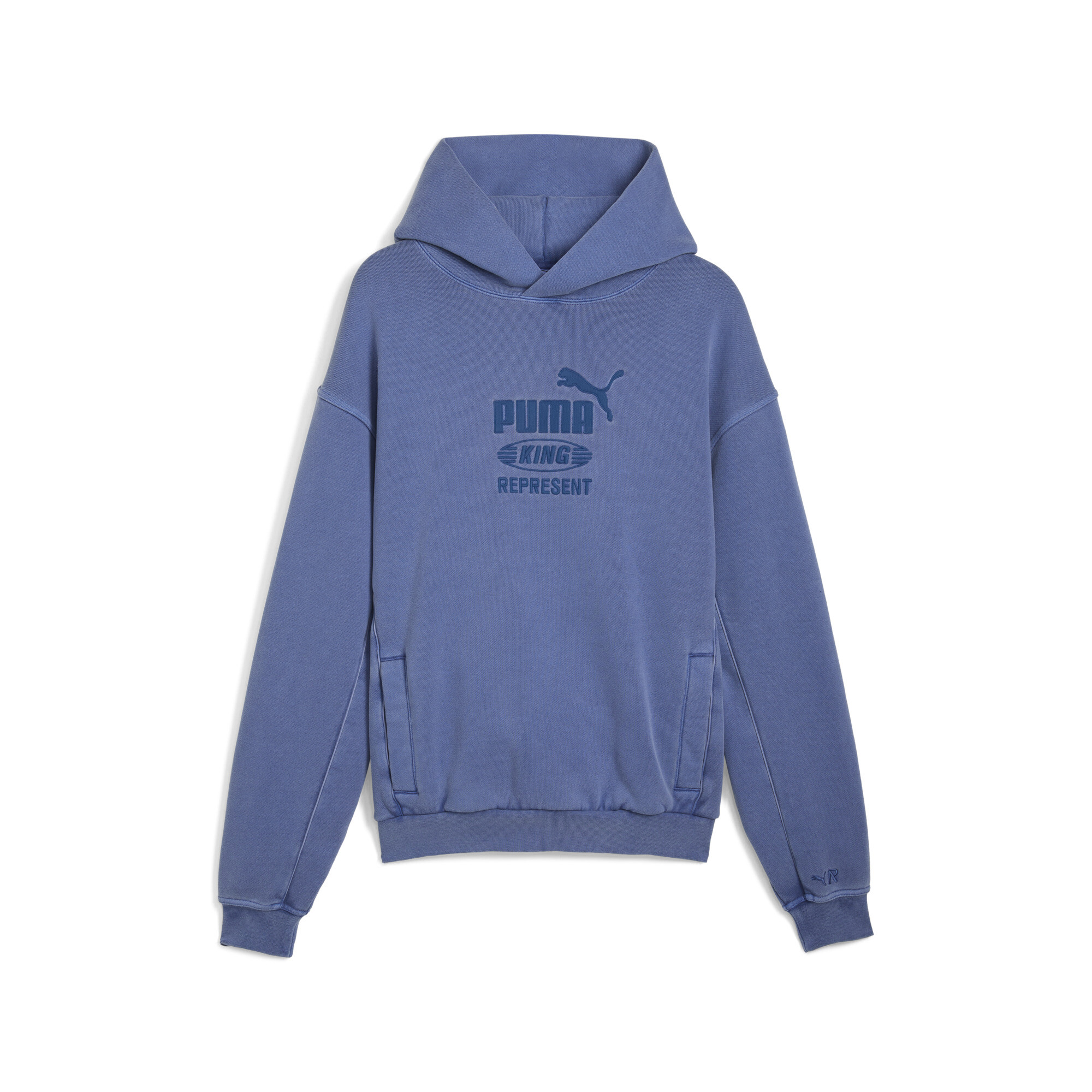 PUMA x REPRESENT hoodie voor Heren, Blauw, Maat XS thumbnail 3