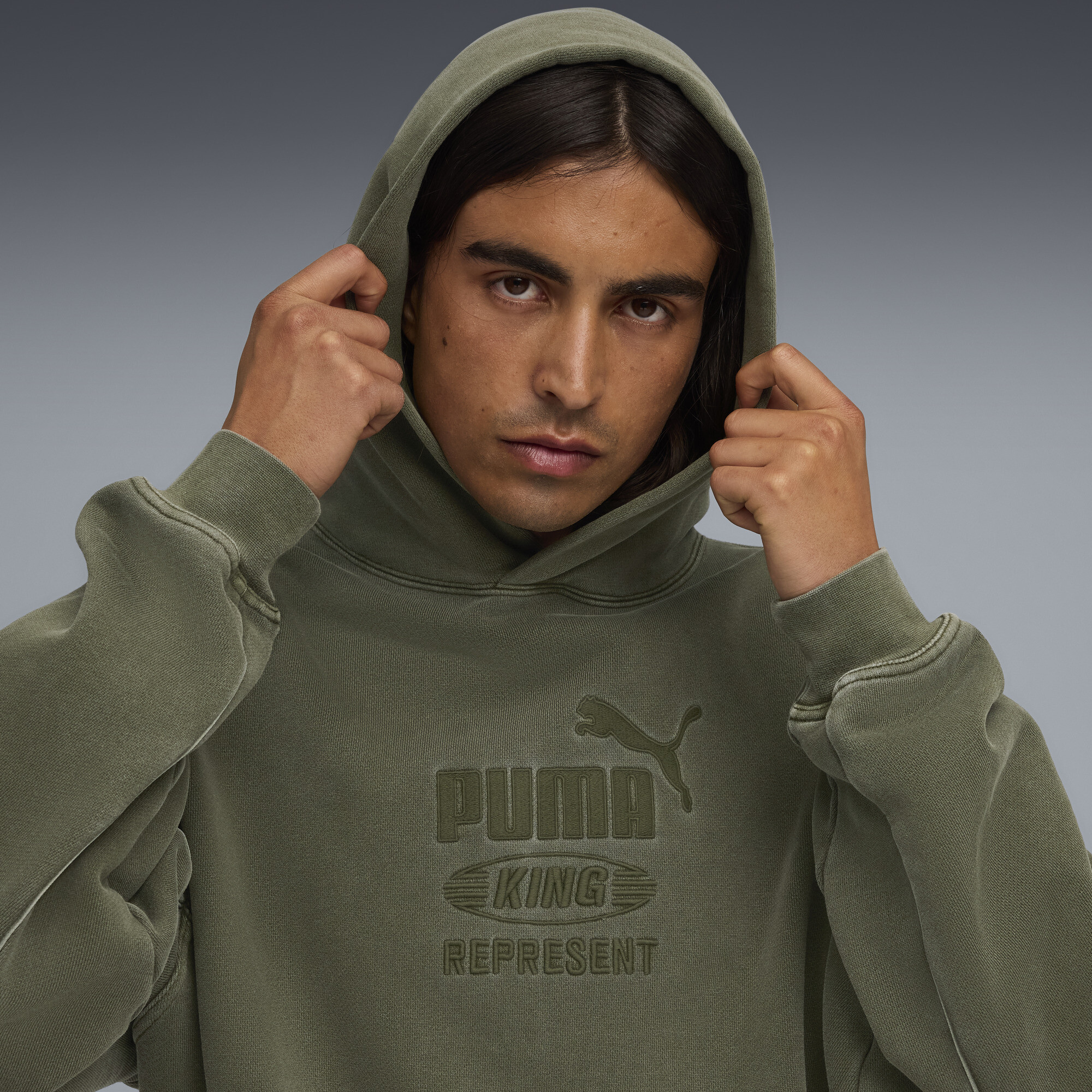 PUMA x REPRESENT hoodie voor Heren, Maat XL thumbnail 4