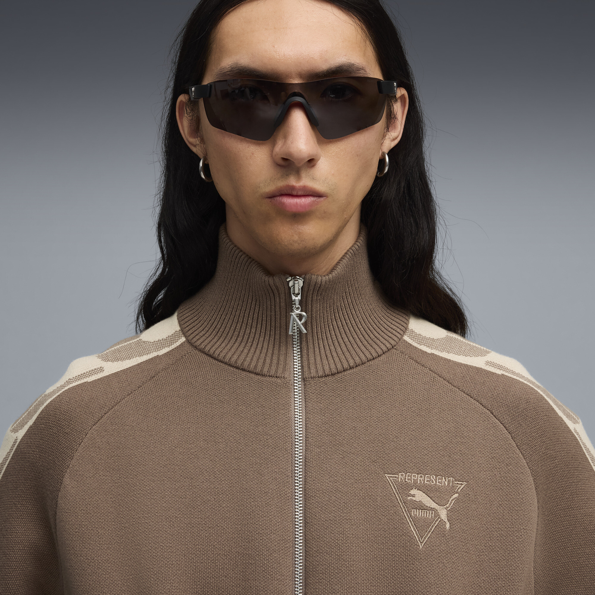 PUMA x REPRESENT T7 jack voor Heren, Maat XS thumbnail 4