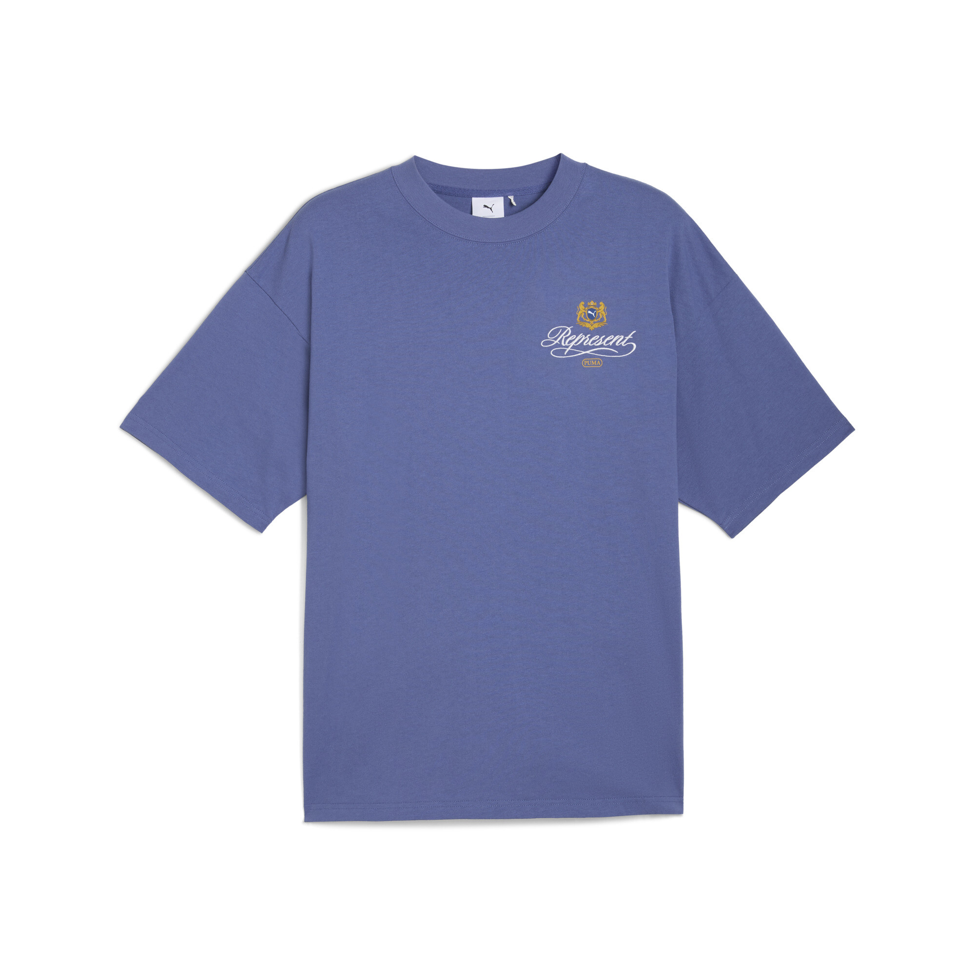 PUMA x REPRESENT T-shirt met grafische print voor Heren, Blauw, Maat L thumbnail 3