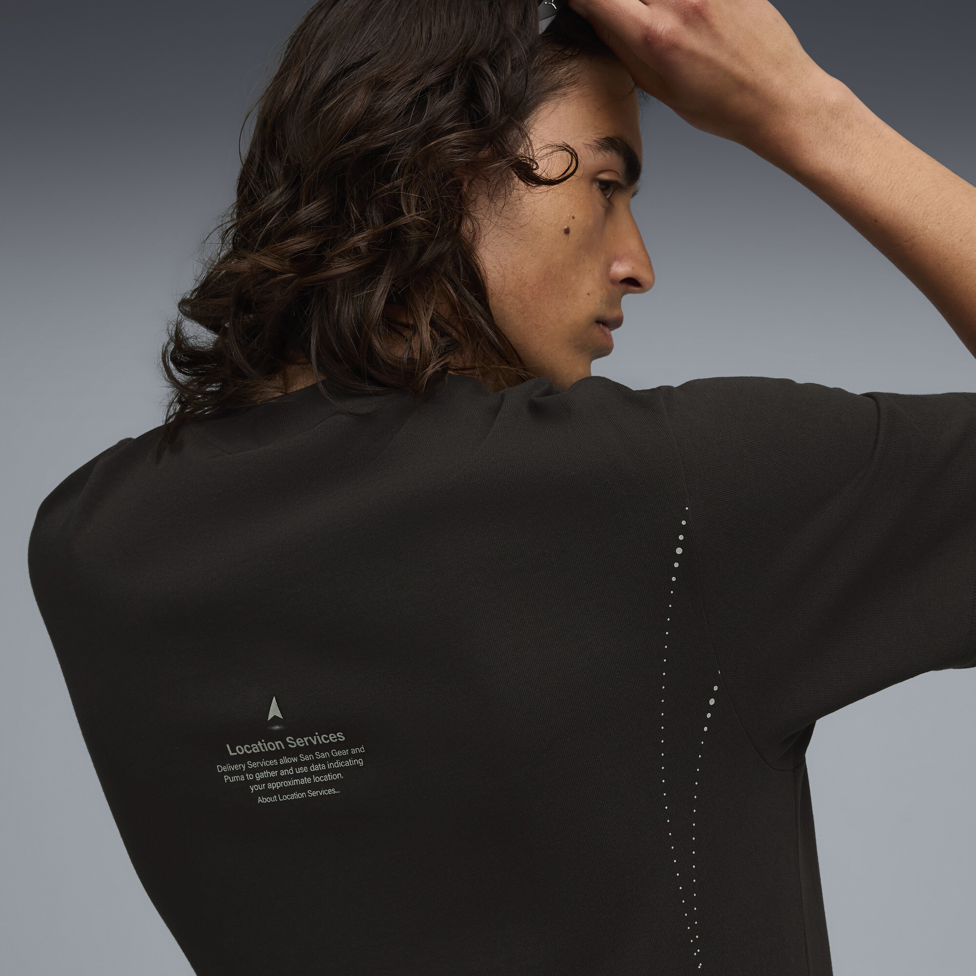 PUMA x SAN SAN GEAR T-shirt voor Heren, Zwart, Maat XL thumbnail 7