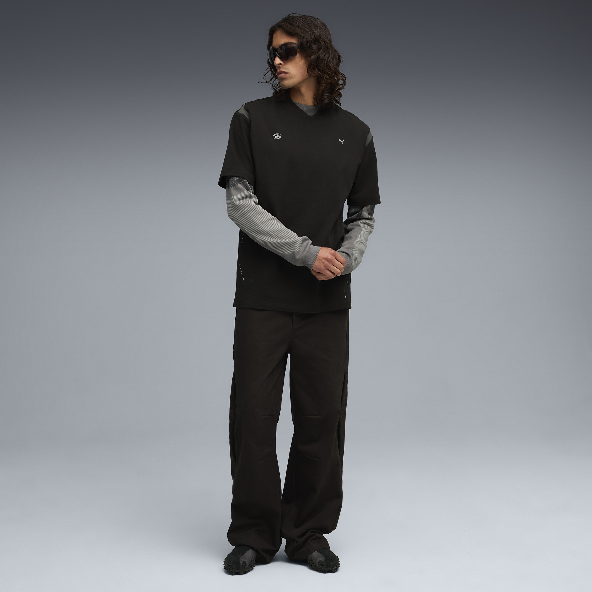 PUMA x SAN SAN GEAR T-shirt voor Heren, Zwart, Maat XL thumbnail 6