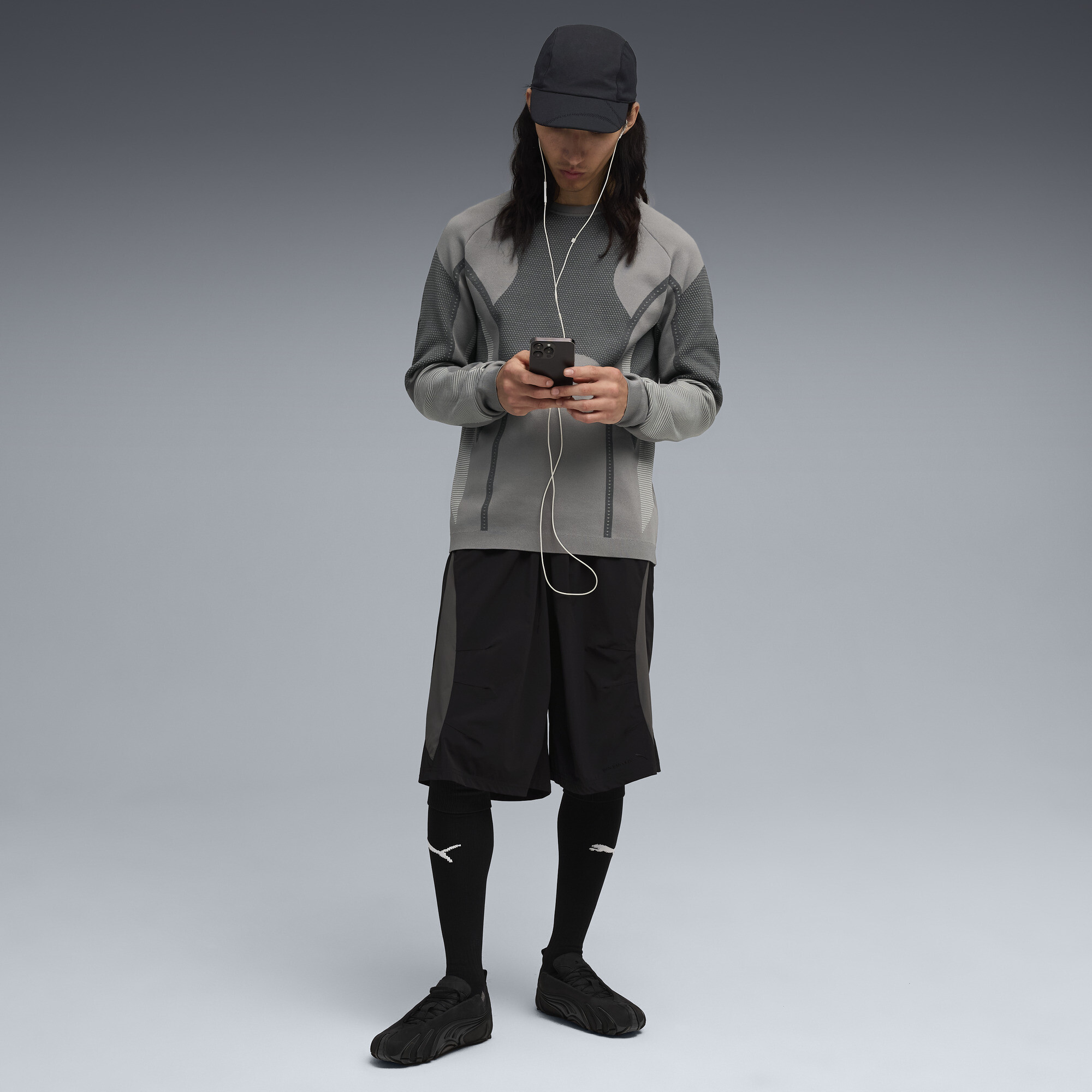 PUMA x SAN SAN GEAR korte broek voor Heren, Zwart, Maat L thumbnail 6