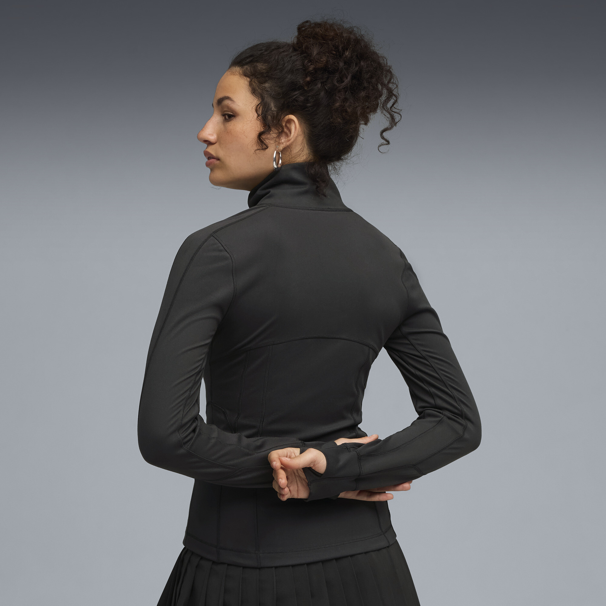 PUMA x GUIZIO Active top voor Dames, Zwart, Maat L thumbnail 5