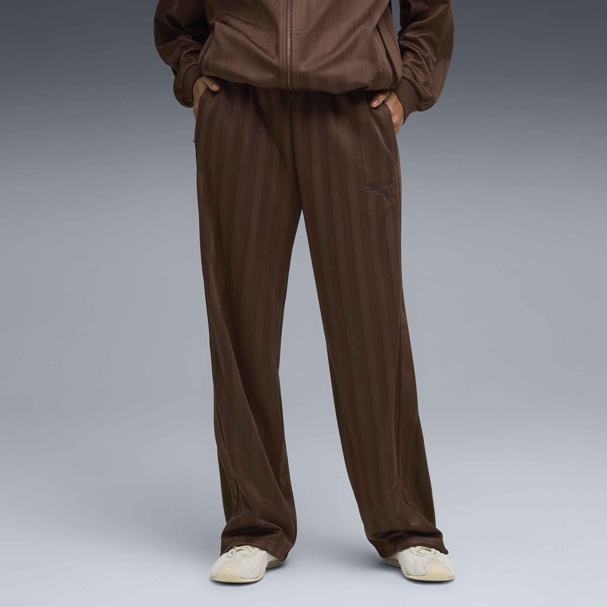 Puma X Guizio Women's T7 Track Pants In Brown