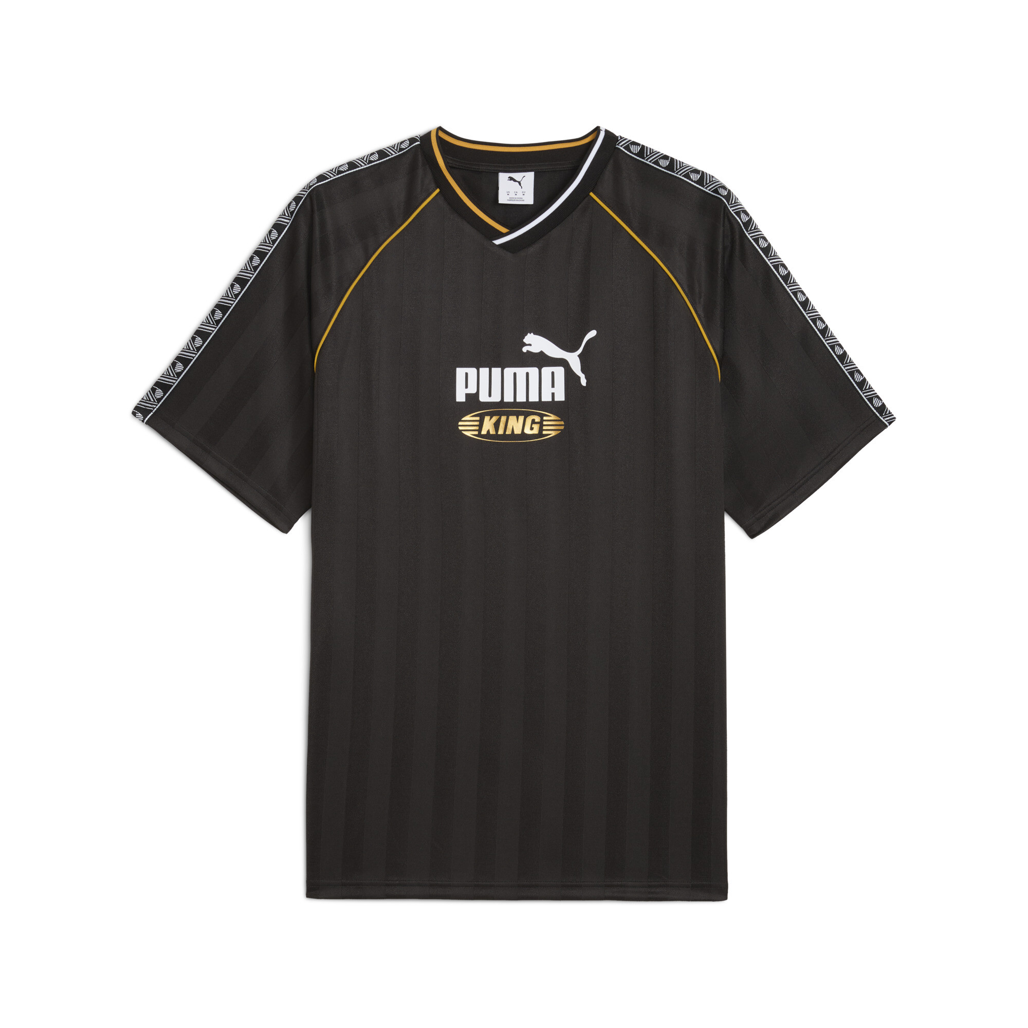 PUMA KING relaxed voetbalshirt uniseks, Zwart, Maat S thumbnail 3