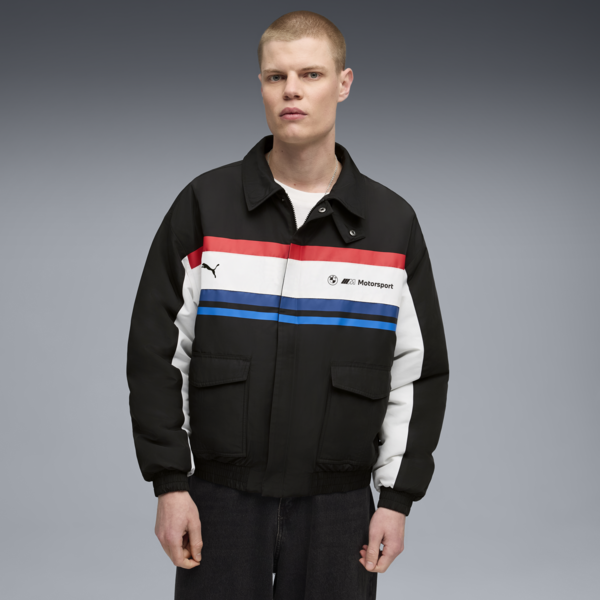 Chamarra deportiva BMW M Lifestyle para hombre, PUMA Black, large-MEX