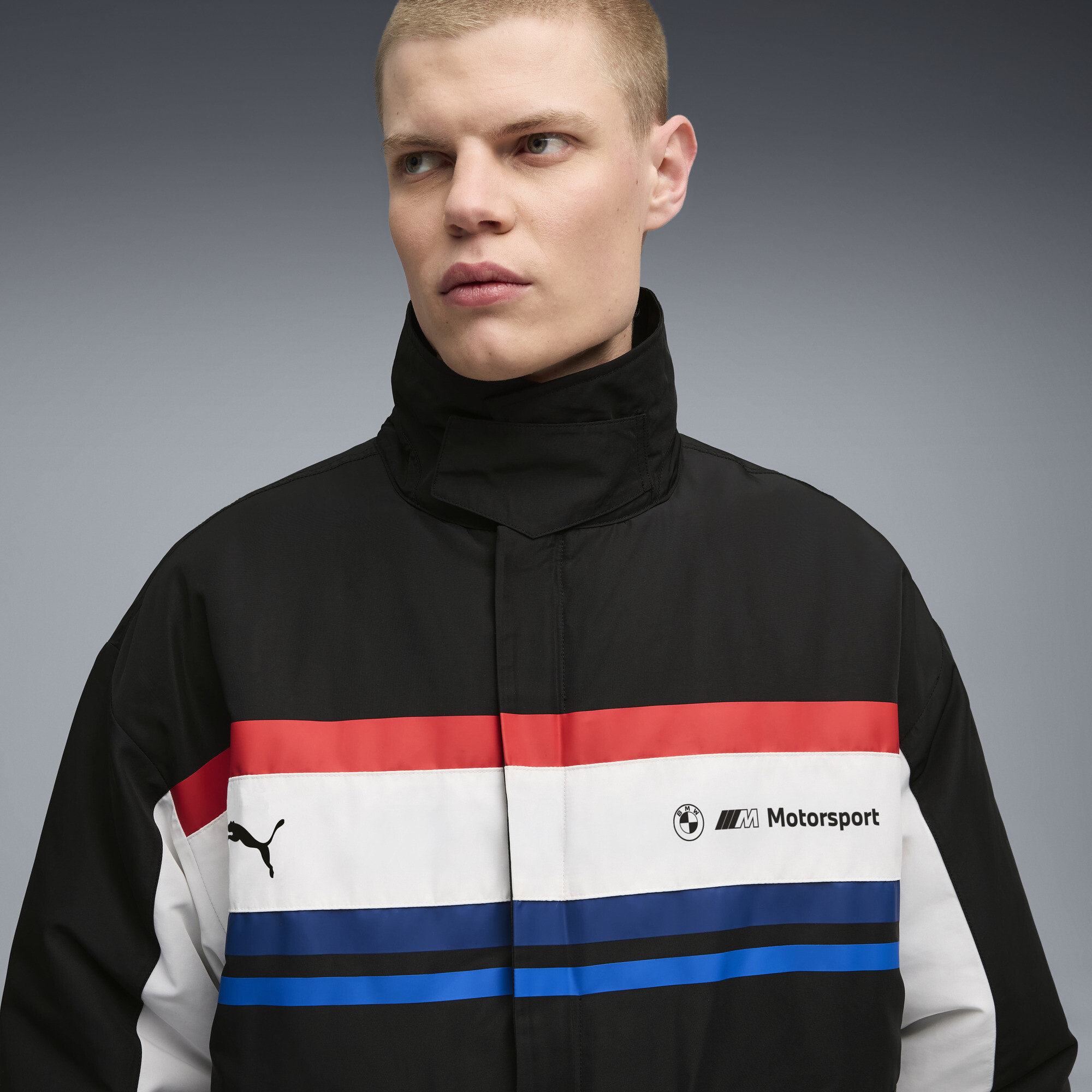 PUMA BMW M Motorsport Lifestyle jack voor Heren, Zwart, Maat XS thumbnail 7