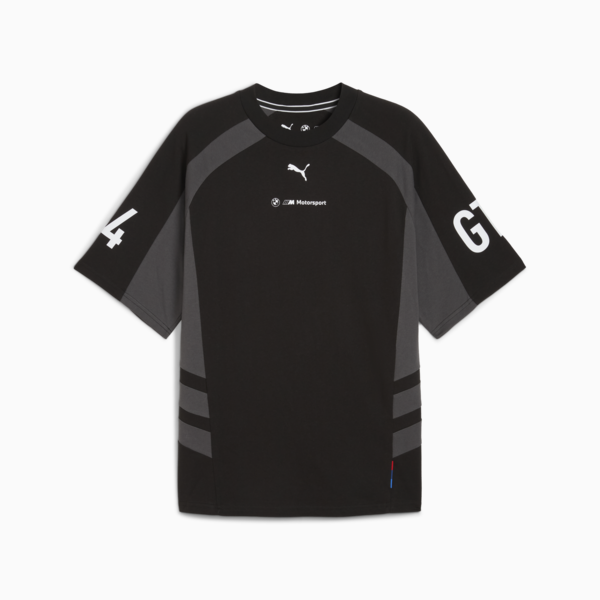 BMW M Motorsport Lifestyle Tee Men, PUMA Black, large-ZAF