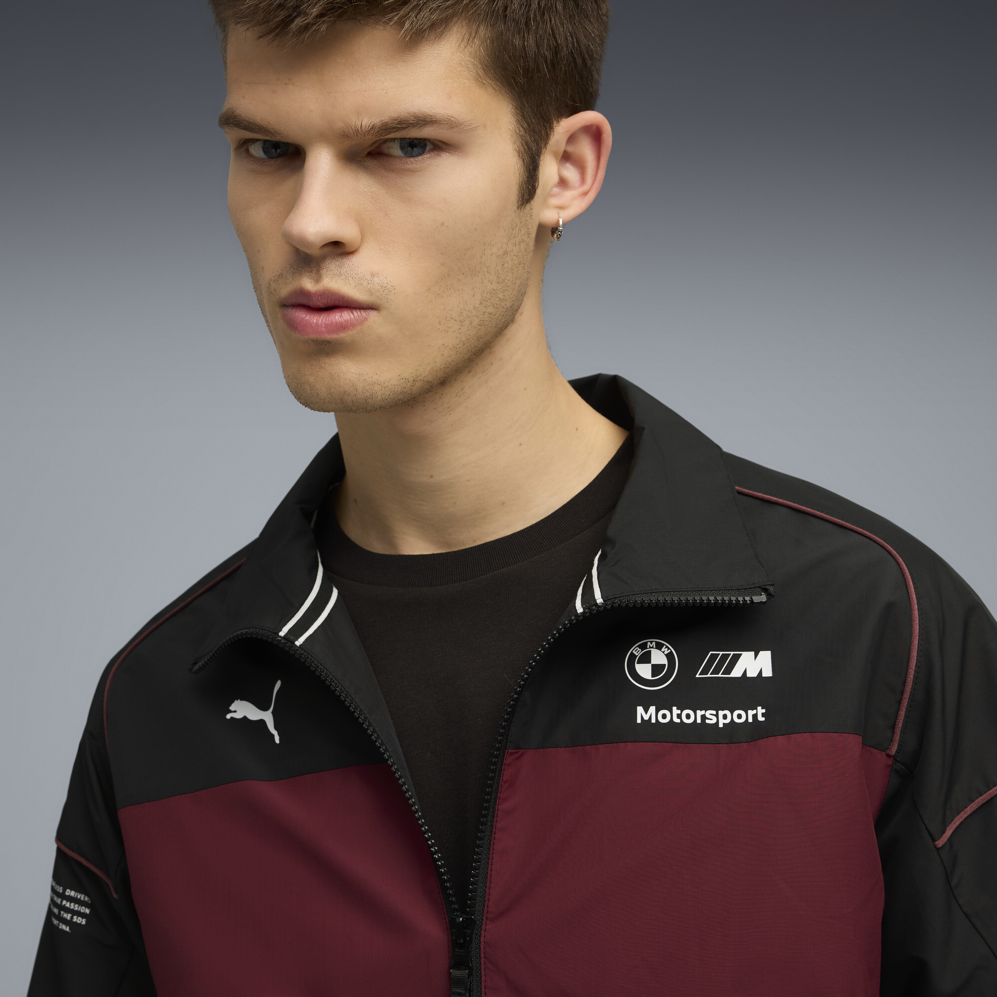 PUMA BMW M Motorsport SDS2.0 jack voor Heren, Zwart, Maat XS thumbnail 7