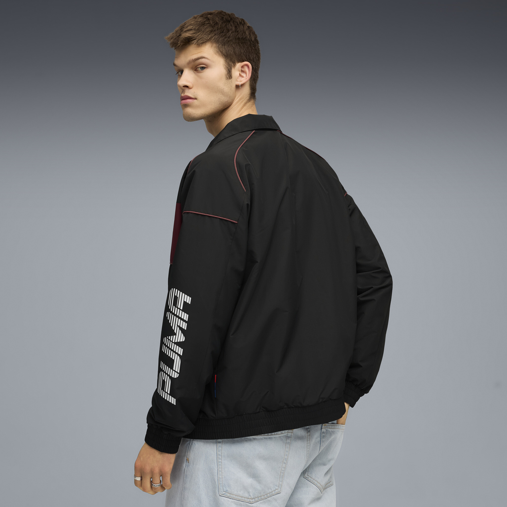 PUMA BMW M Motorsport SDS2.0 jack voor Heren, Zwart, Maat XS thumbnail 5