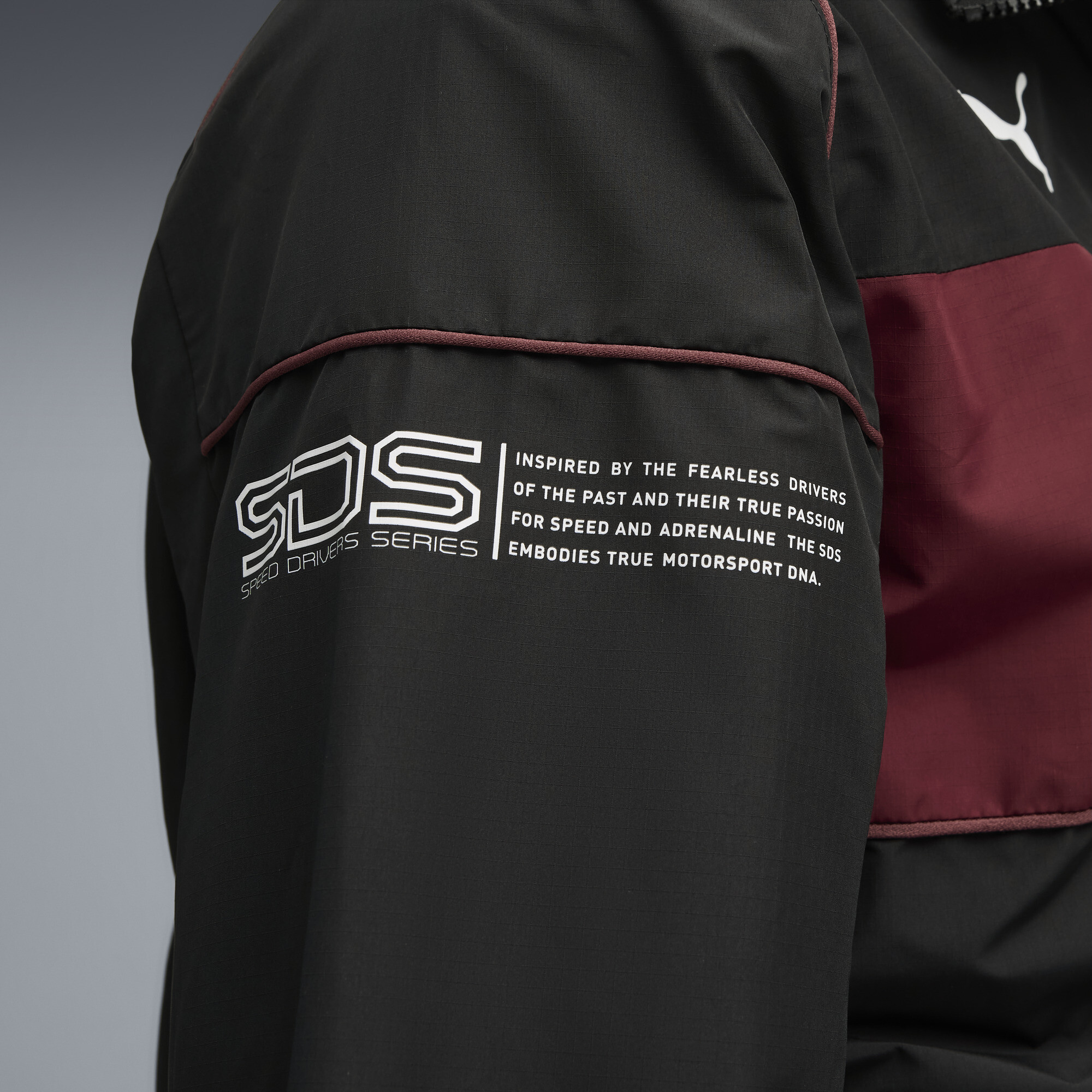 PUMA BMW M Motorsport SDS2.0 jack voor Heren, Zwart, Maat XS thumbnail 4