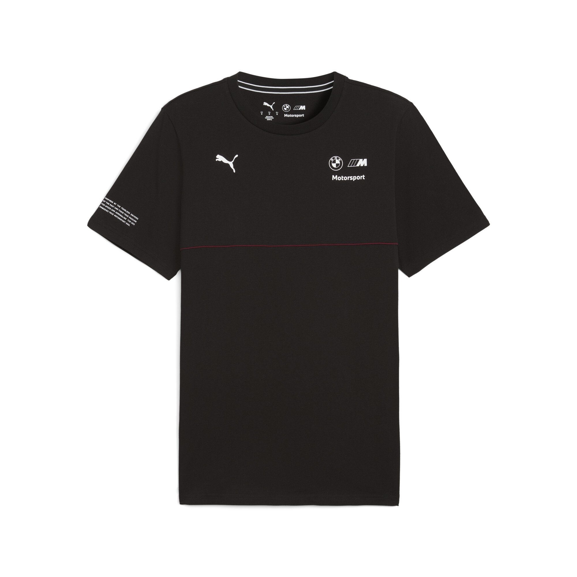 PUMA BMW M Motorsport SDS2.0 T-shirt voor Heren, Zwart, Maat S thumbnail 3